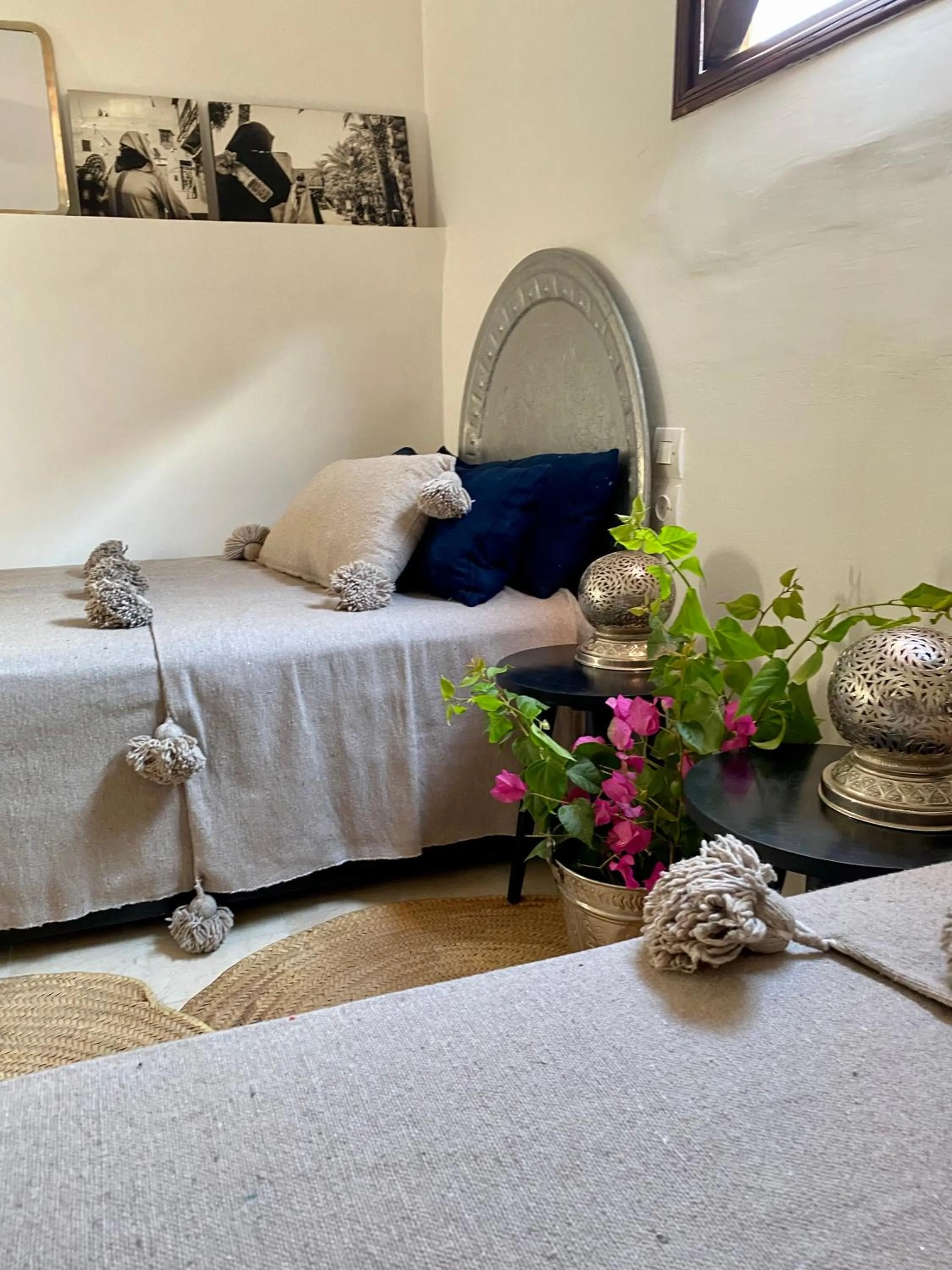 Bed in Riad Wabisabi