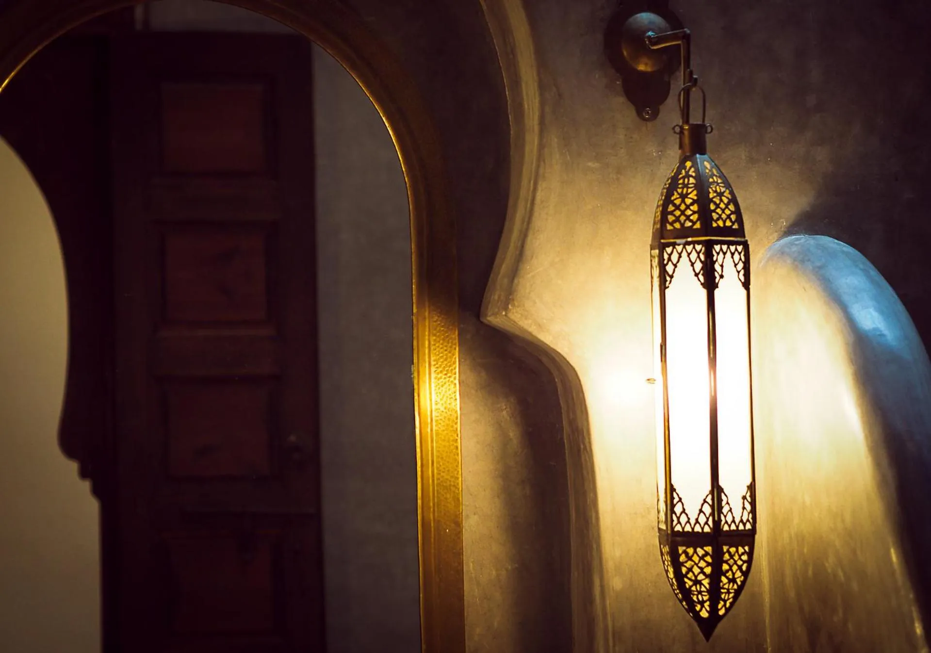 Decorative detail in Riad Wabisabi