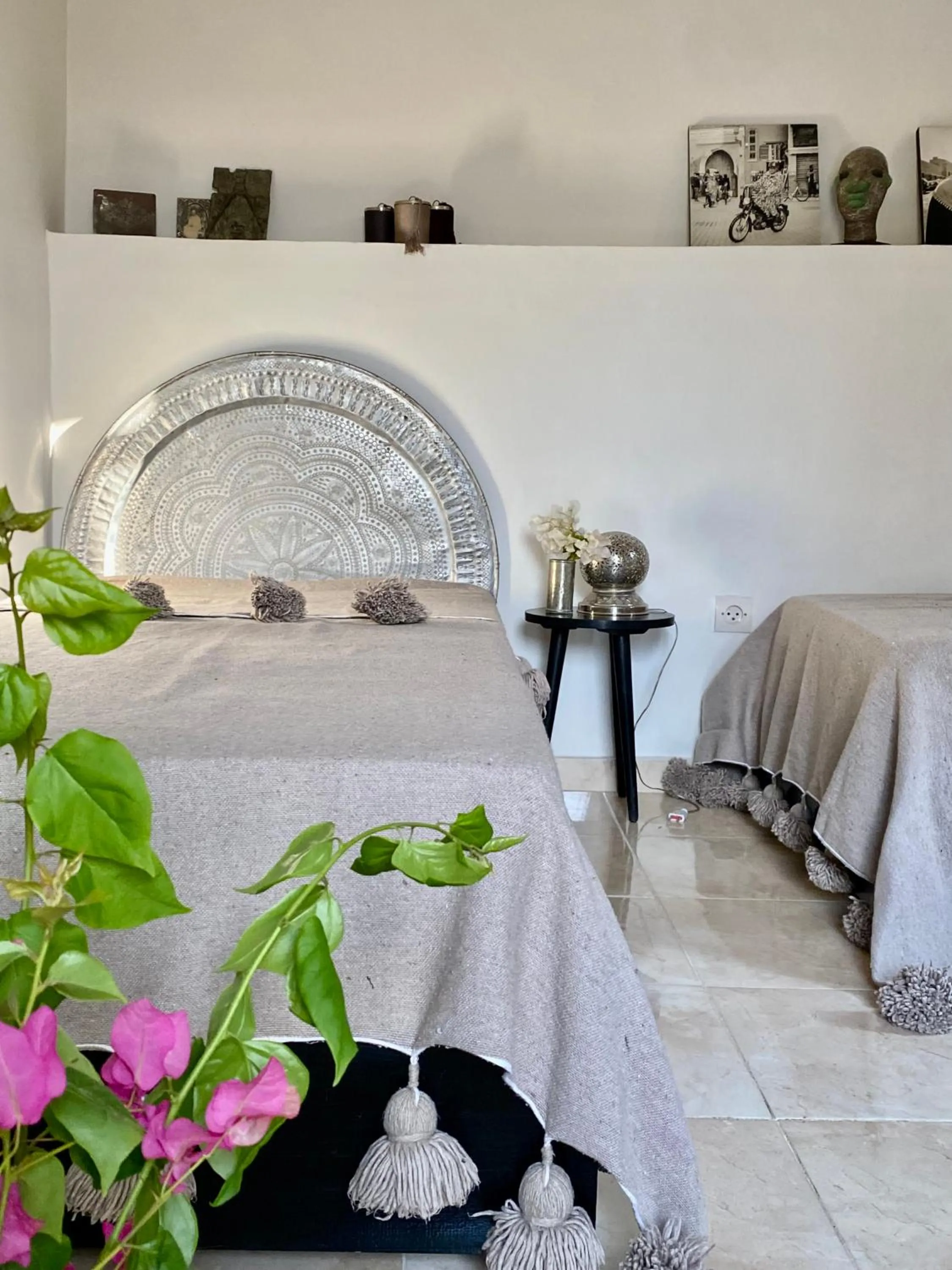 Bed in Riad Wabisabi