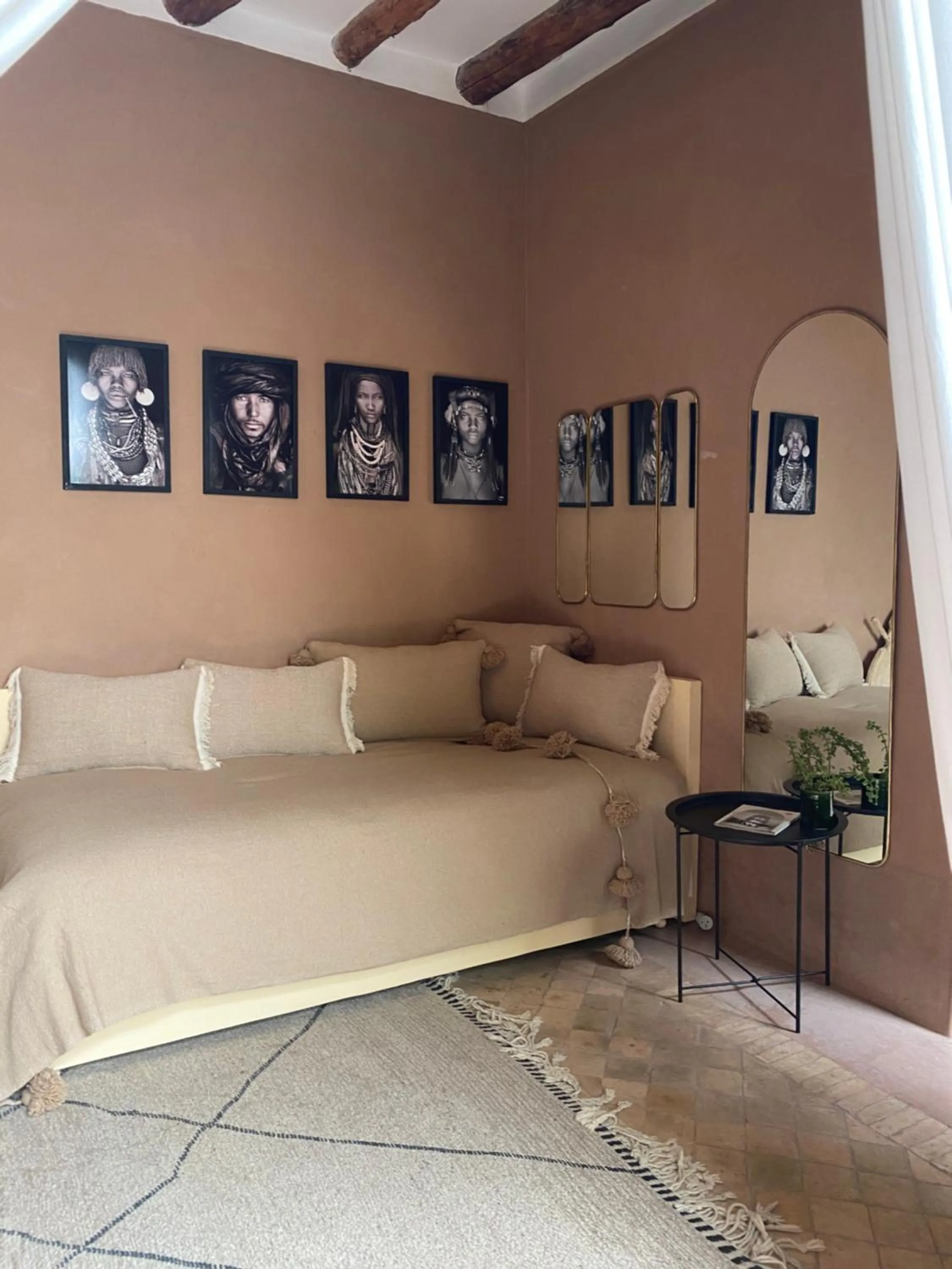 Living room in Riad Wabisabi