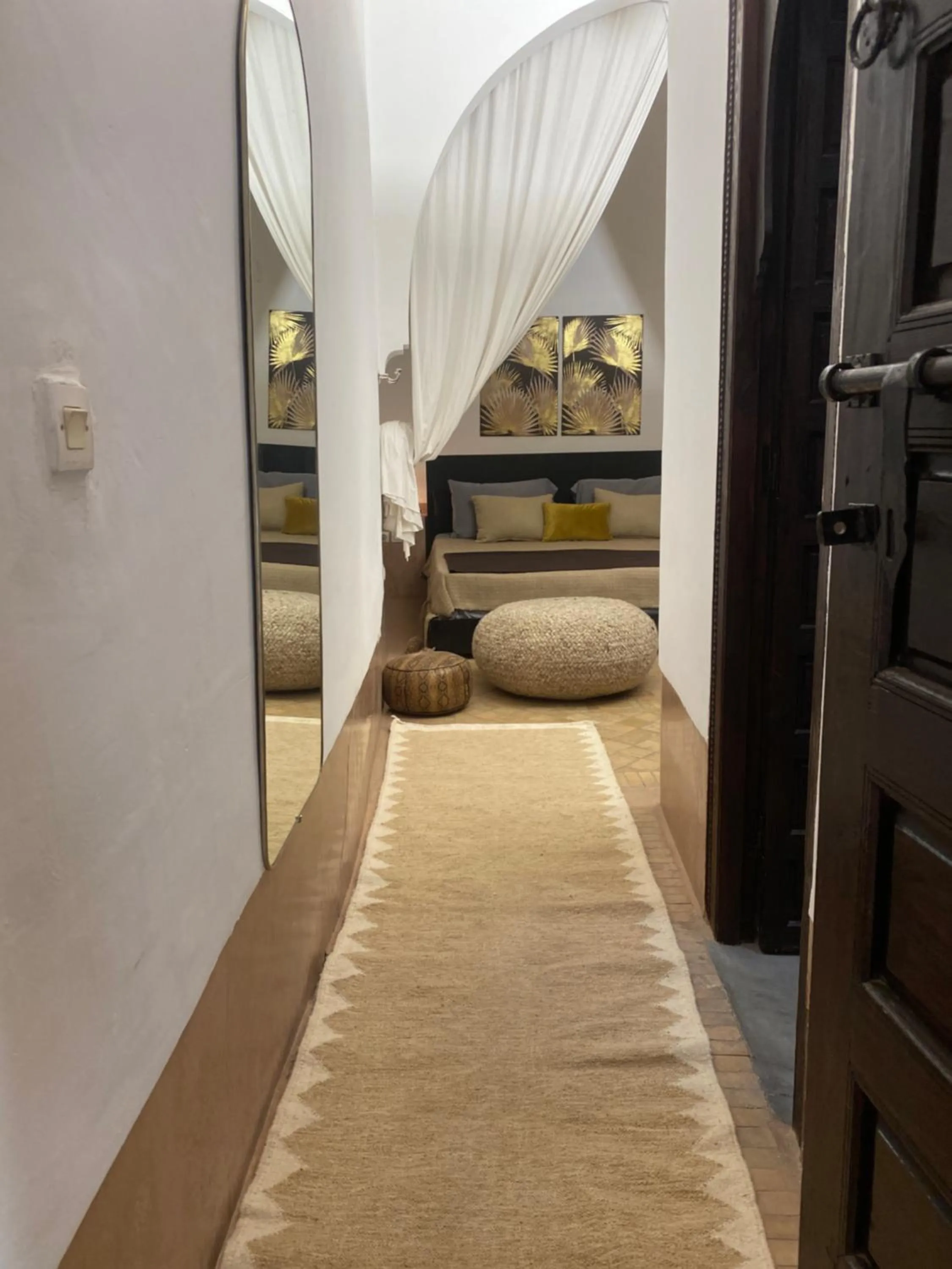 Bed in Riad Wabisabi