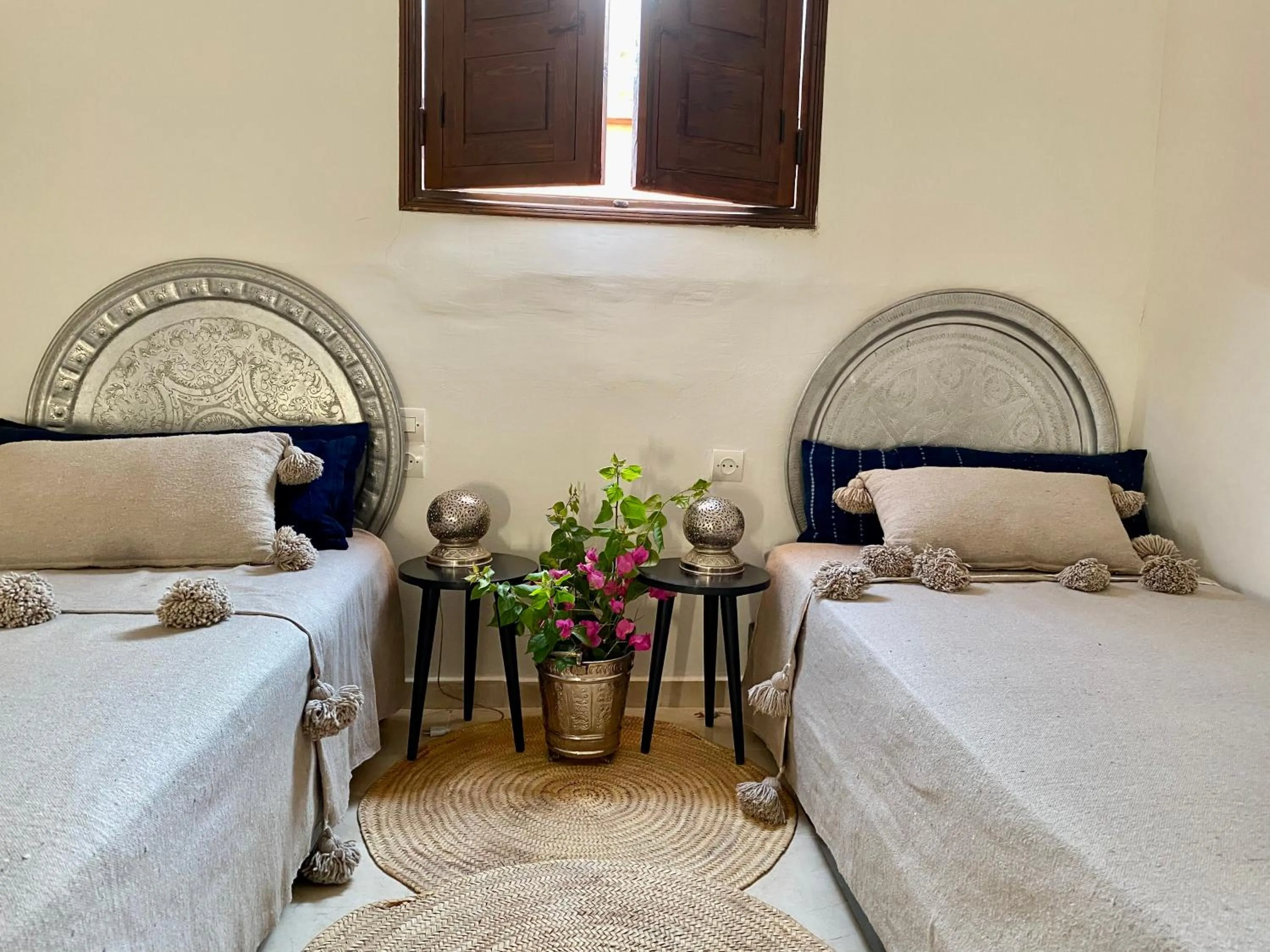 Bed in Riad Wabisabi