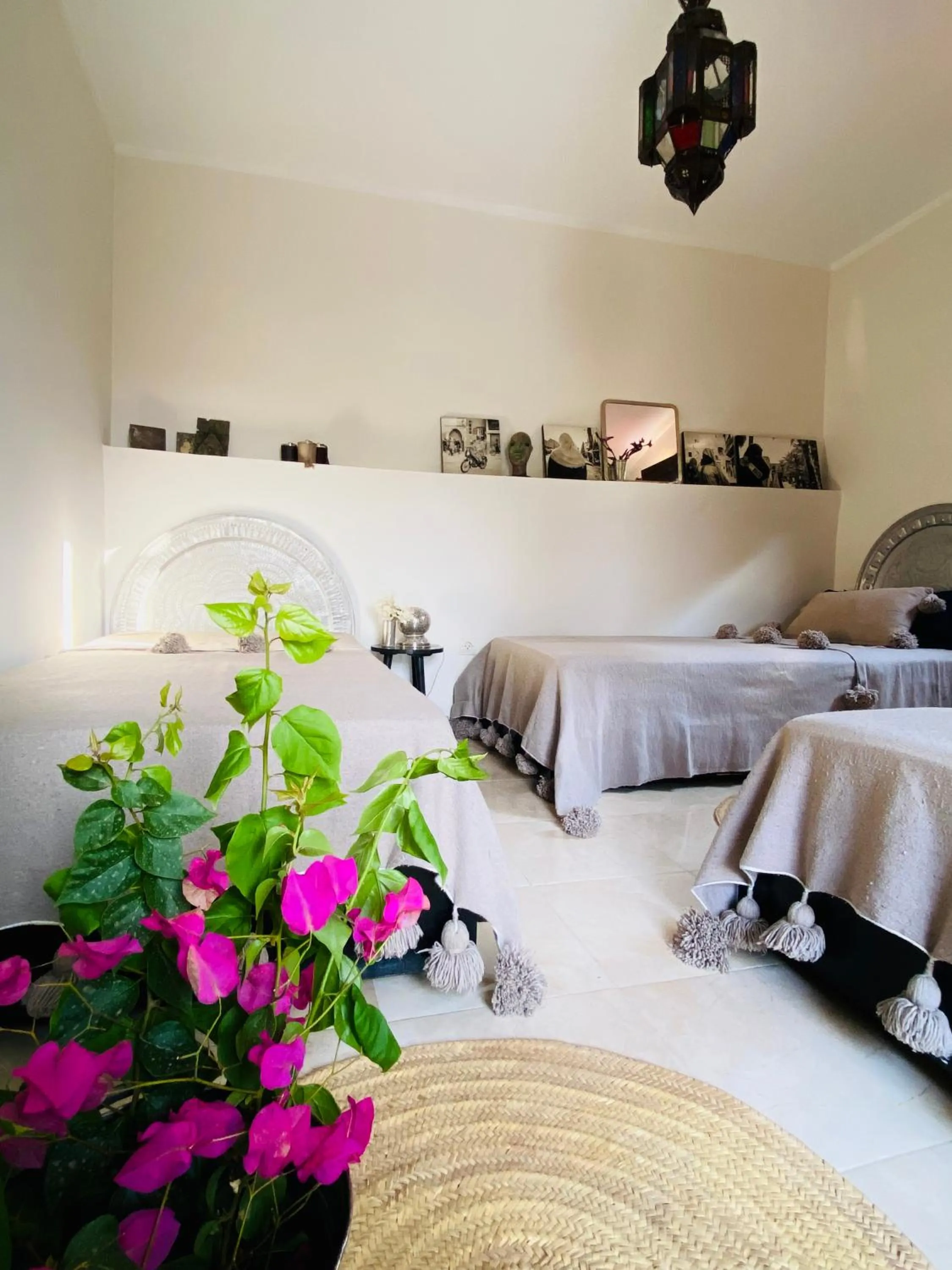 Bed in Riad Wabisabi