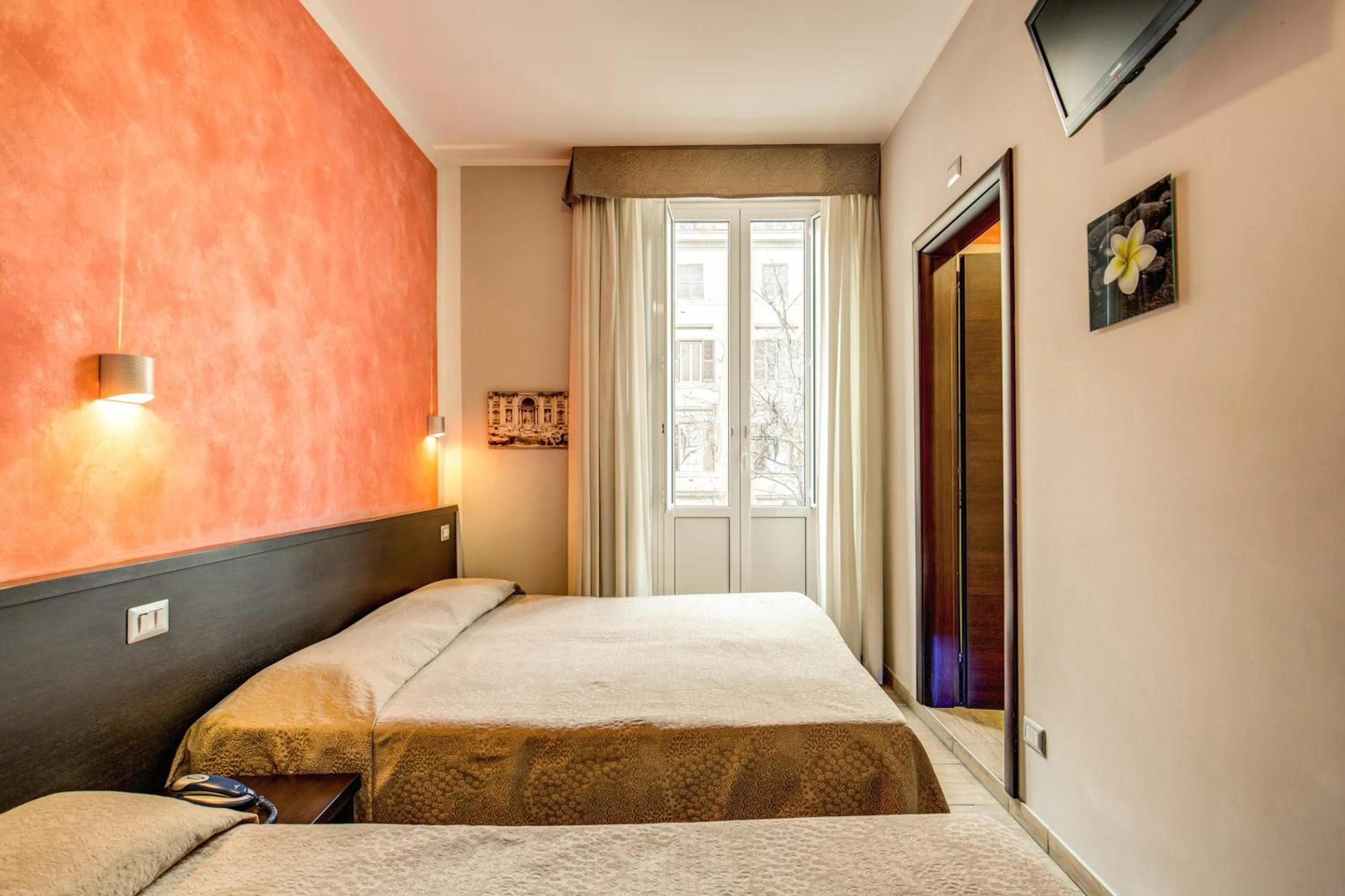 Bed in Buonarroti Suite