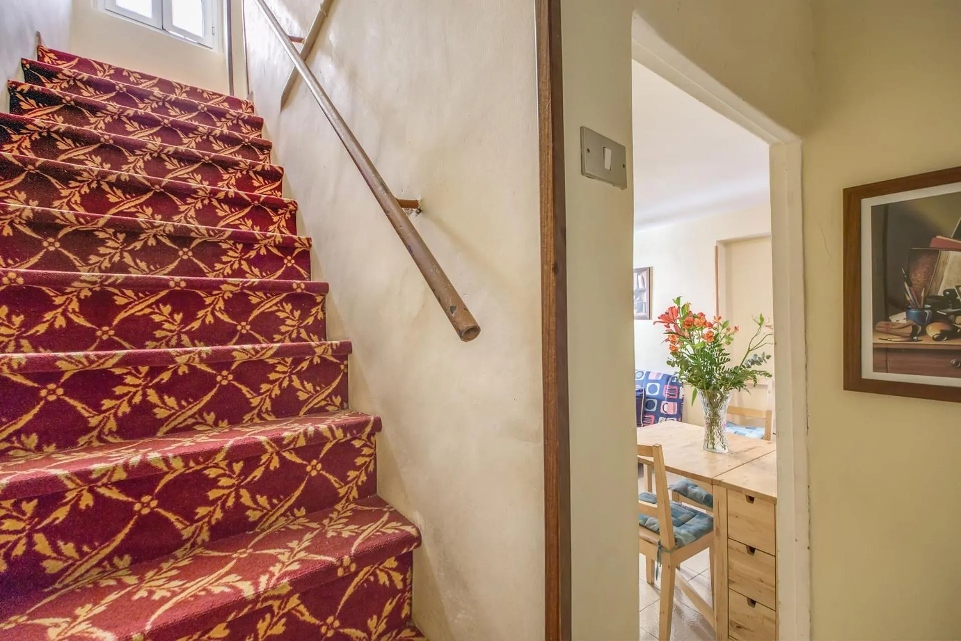 Seating area in Buonarroti Suite