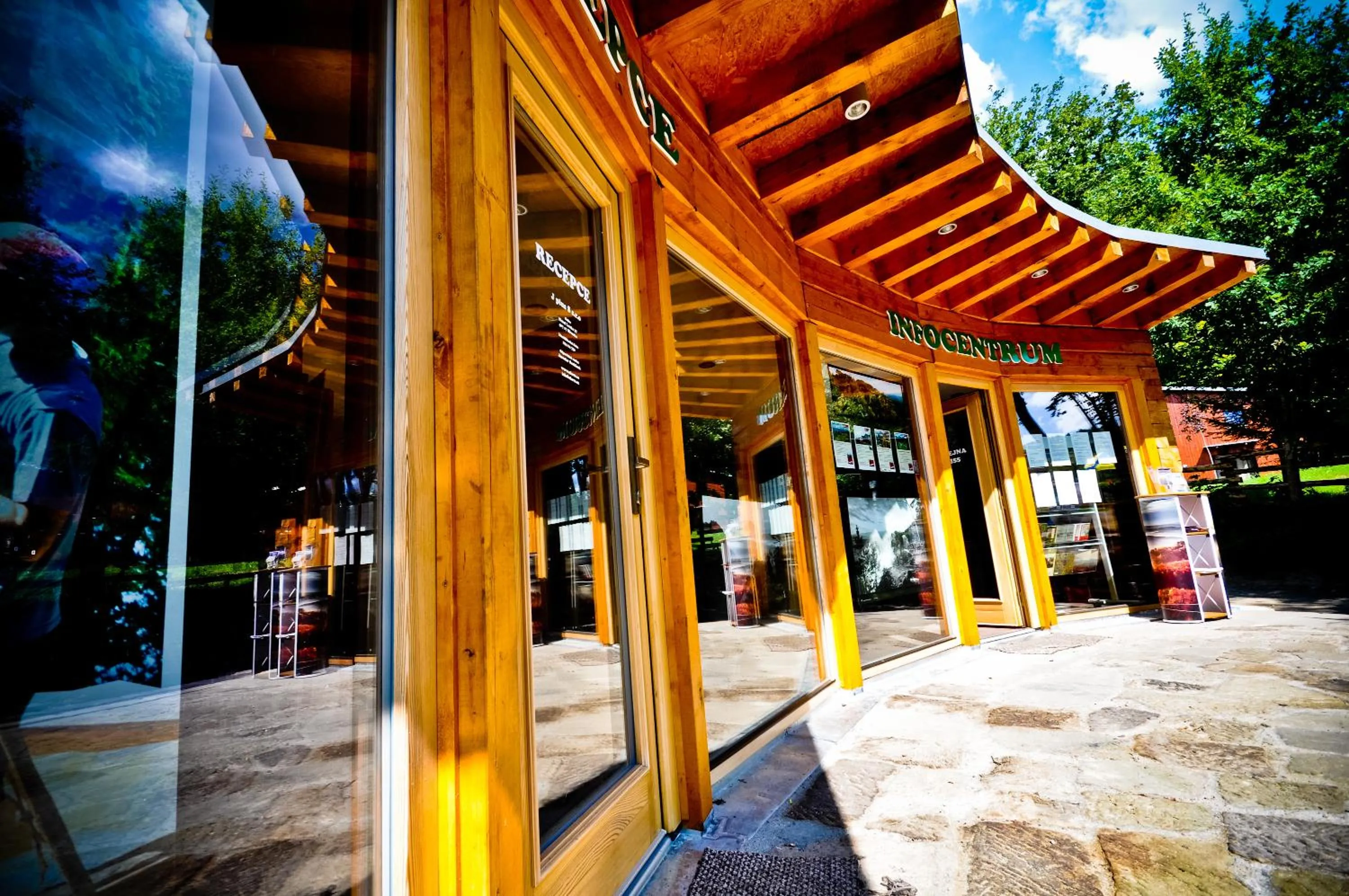 Area and facilities in Resort U Fořta