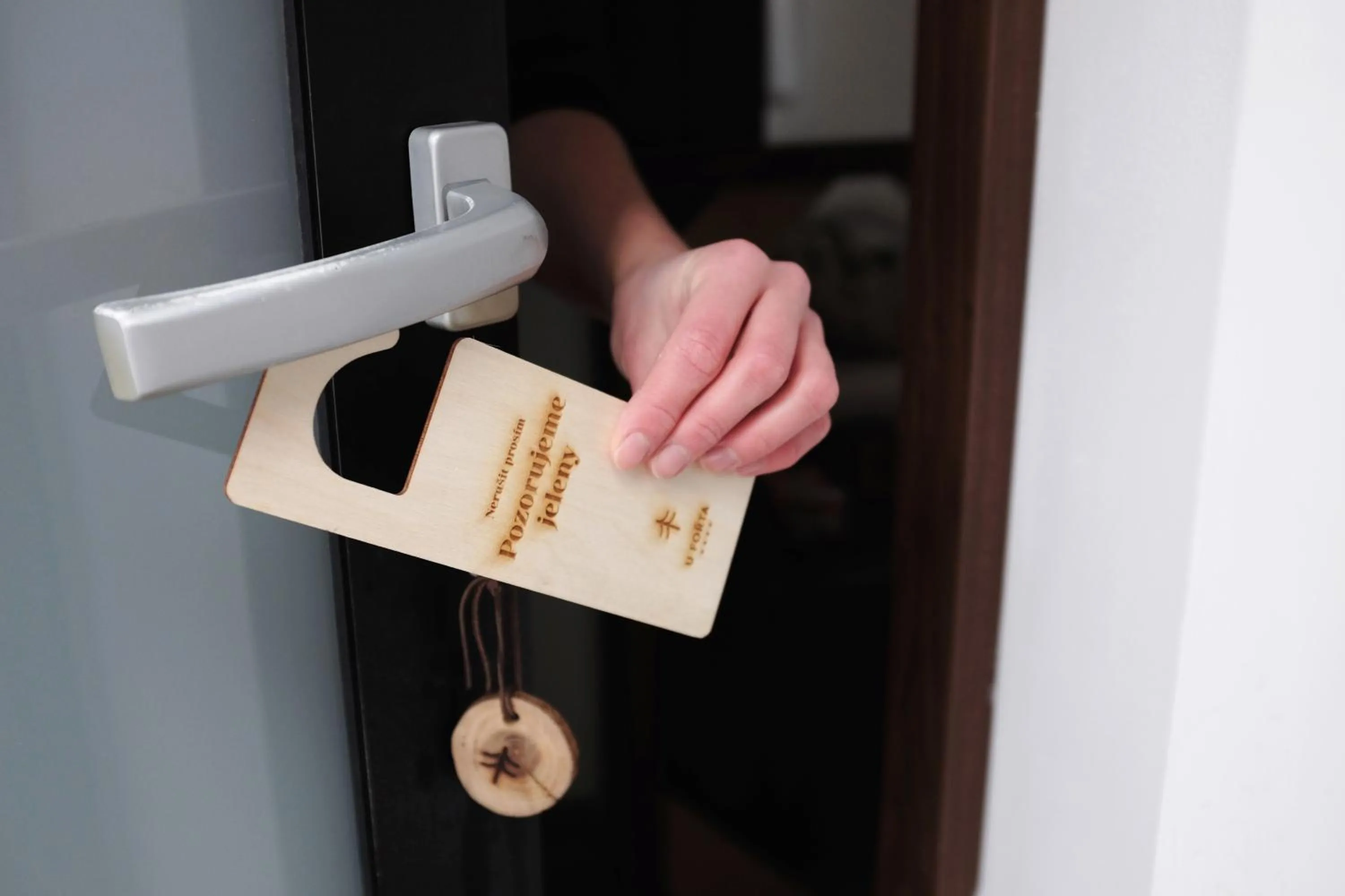 Decorative detail in Resort U Fořta