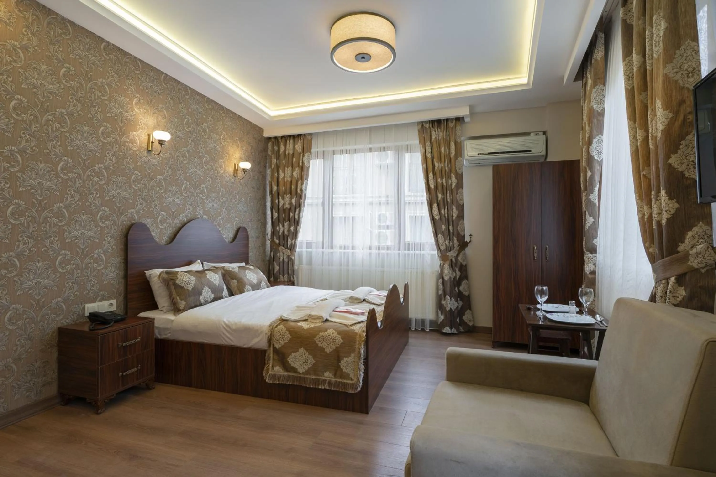 Bedroom, Bed in Capricorn by Otantik Suites