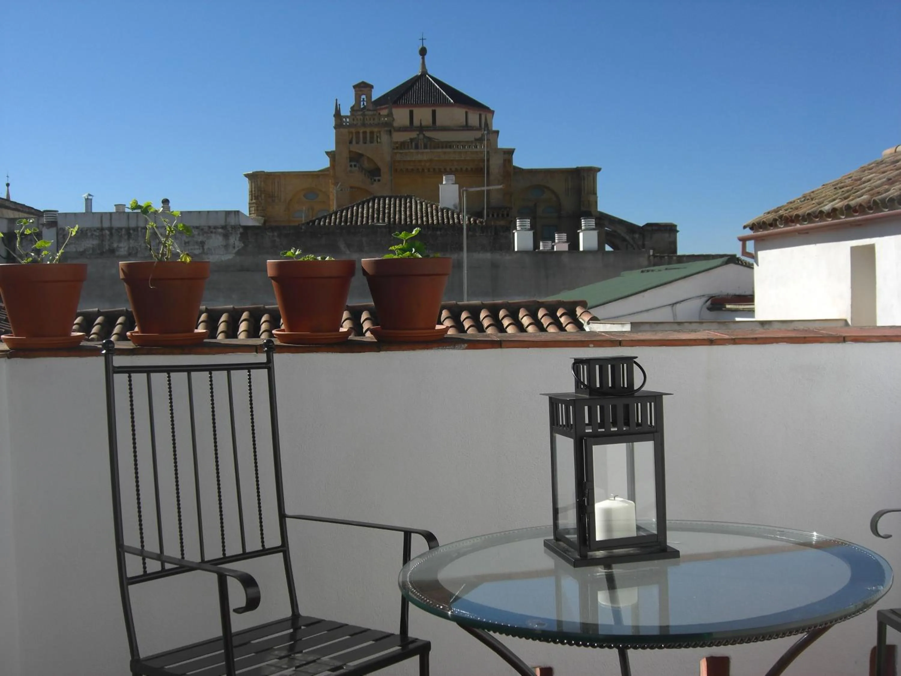 Balcony/Terrace in Apartamentos Los Patios de la Judería