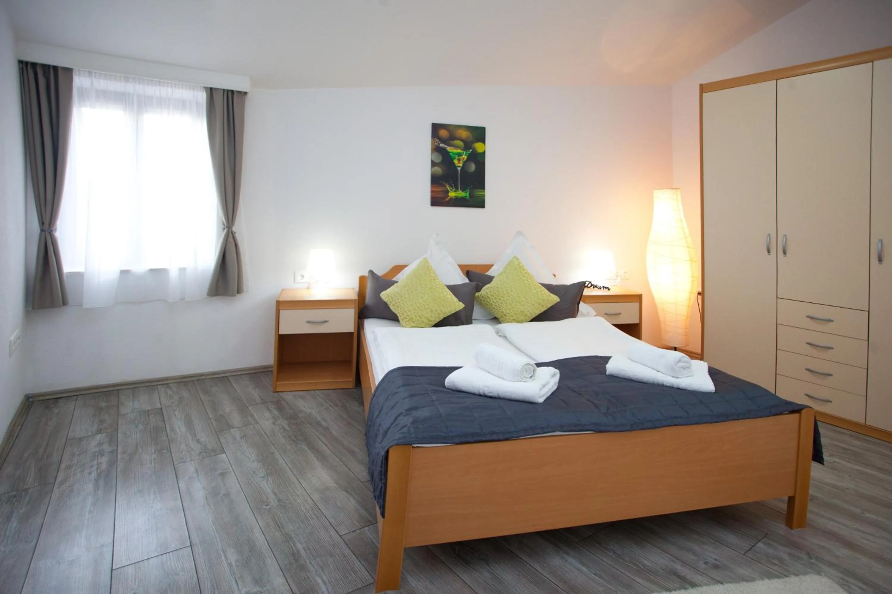 Bed in Villa Toni Design Apartments