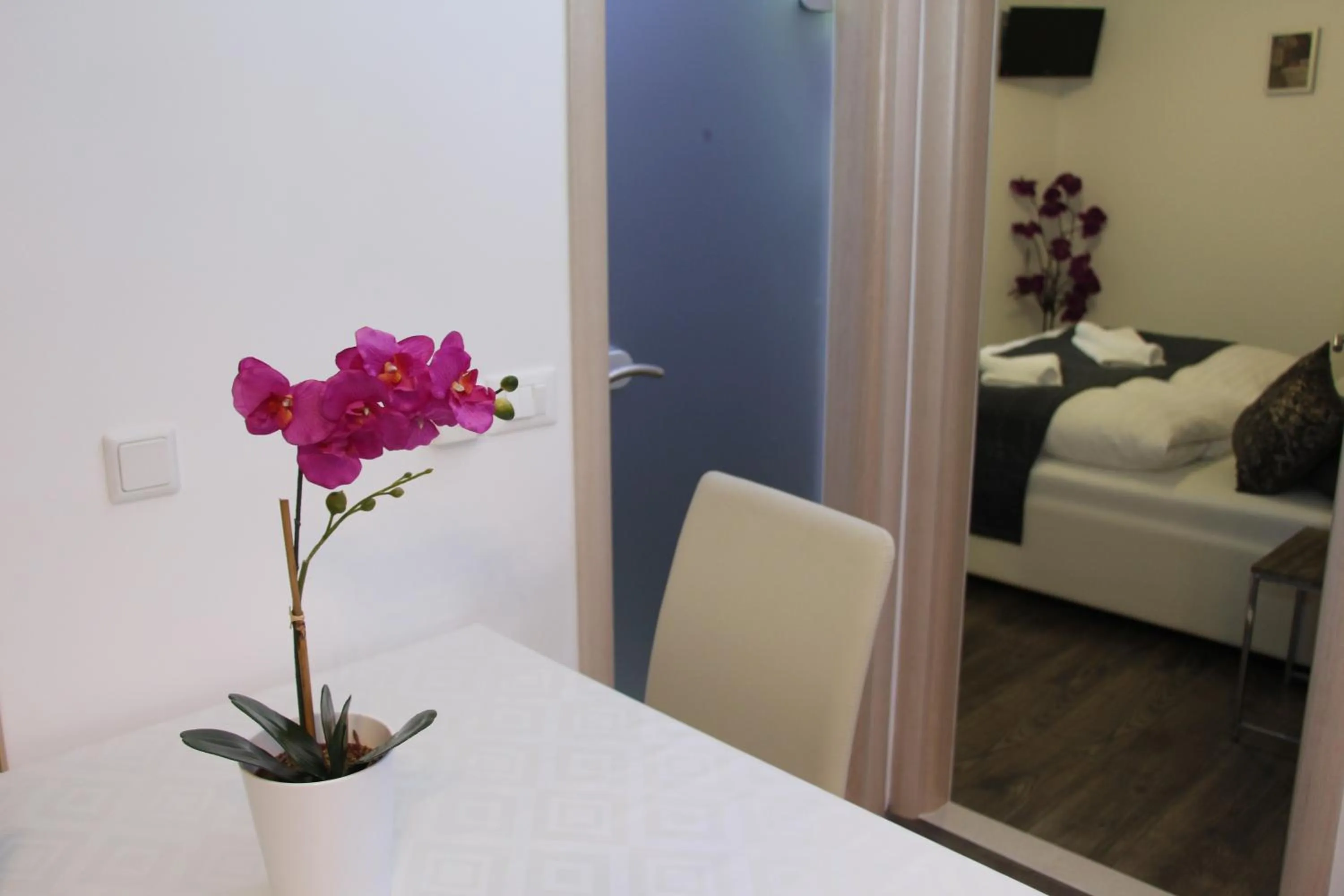 Bed in Villa Toni Design Apartments