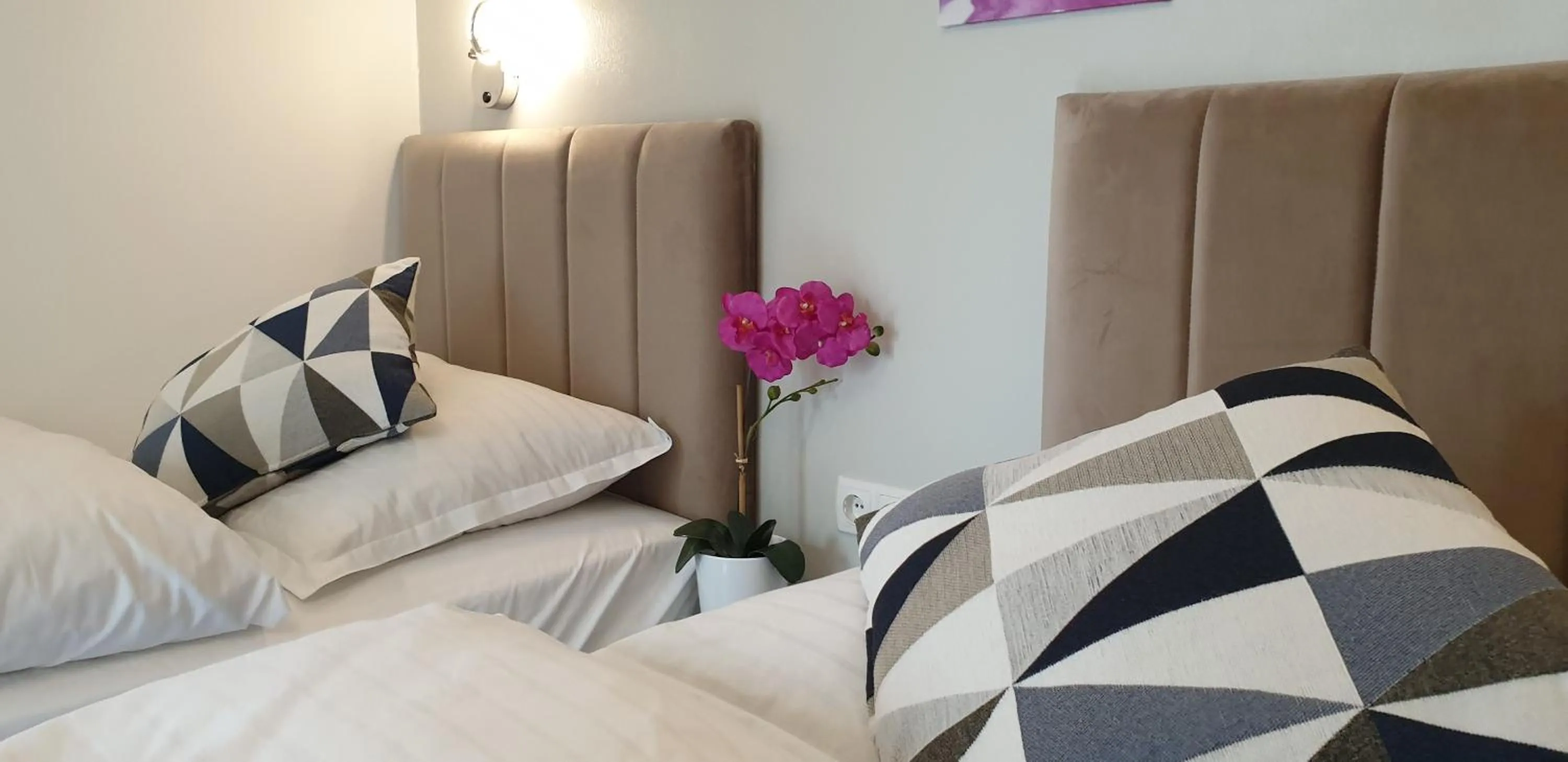 Bed in Villa Toni Design Apartments