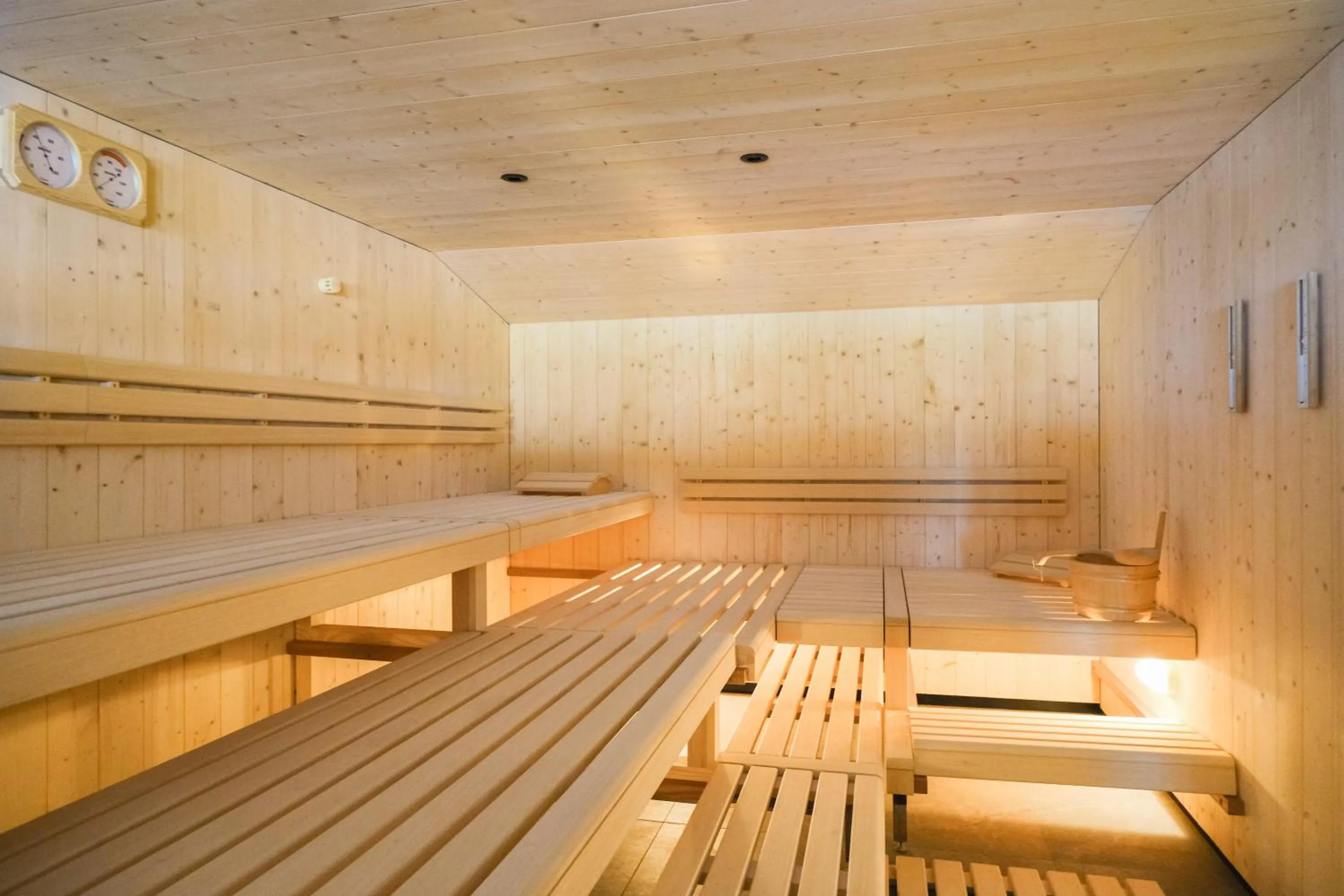 Sauna in Eiger Lodge Chic