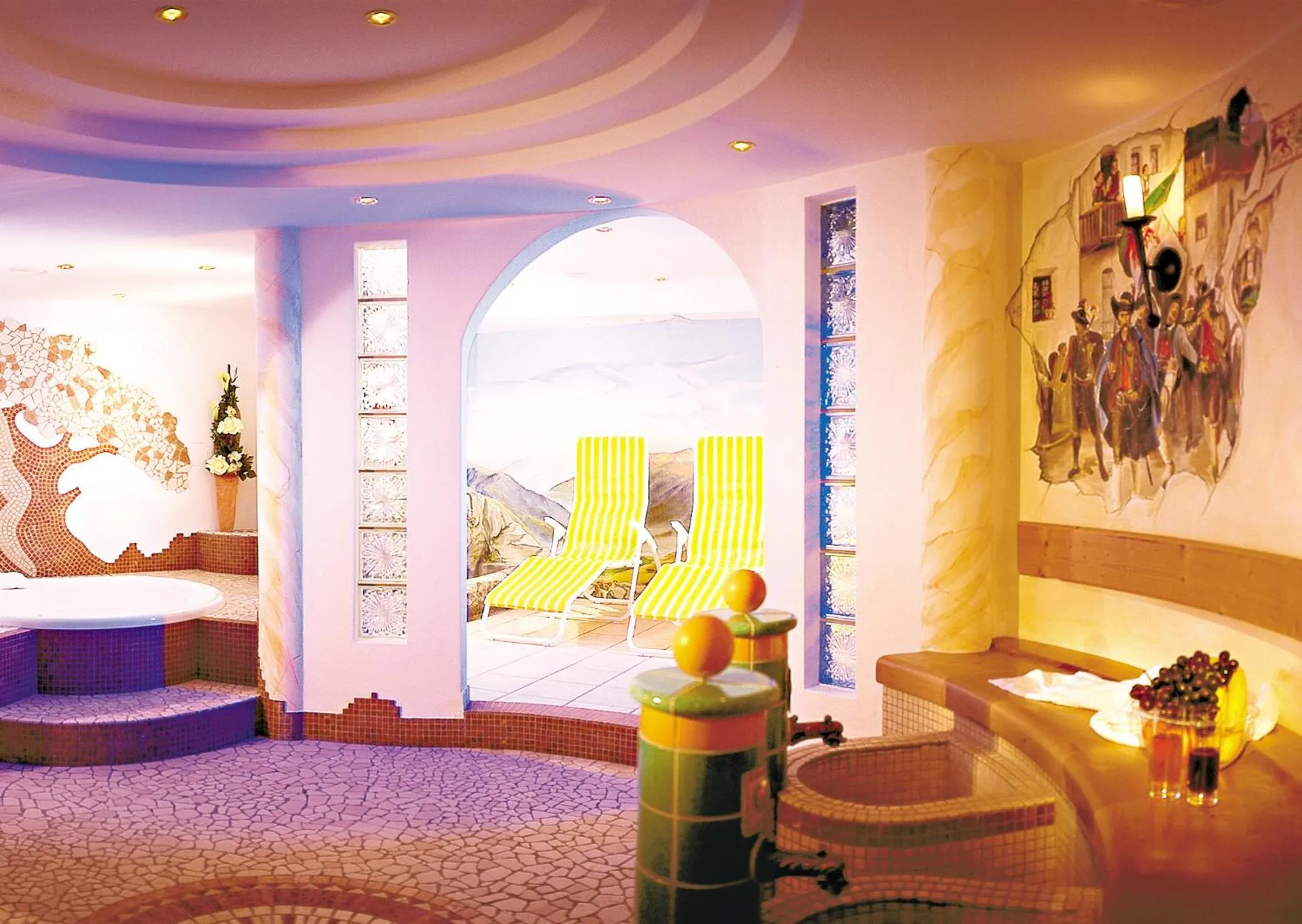 Spa and wellness centre/facilities, Bed in Hotel Garni Waldschlössl