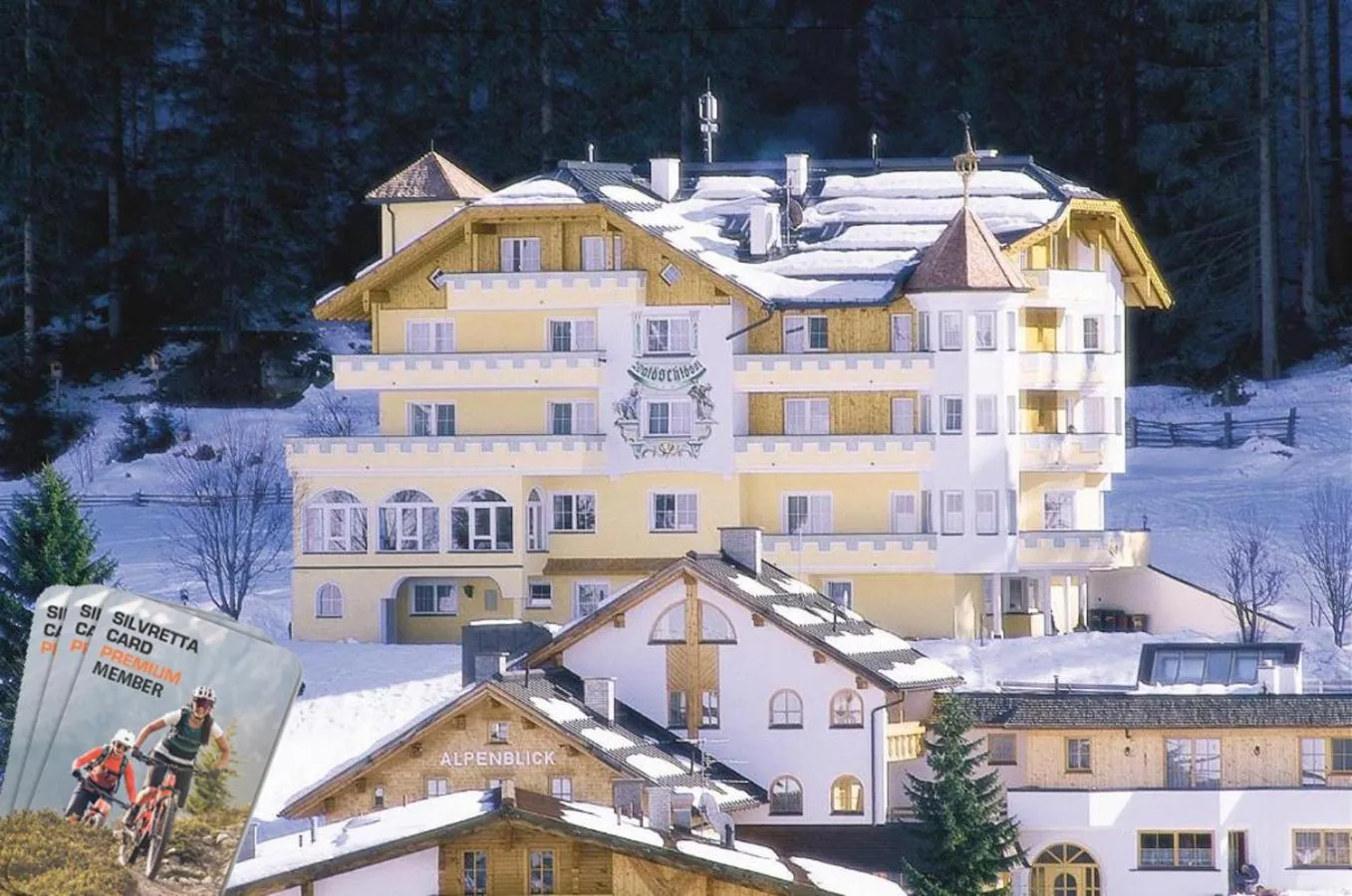 Property building in Hotel Garni Waldschlössl