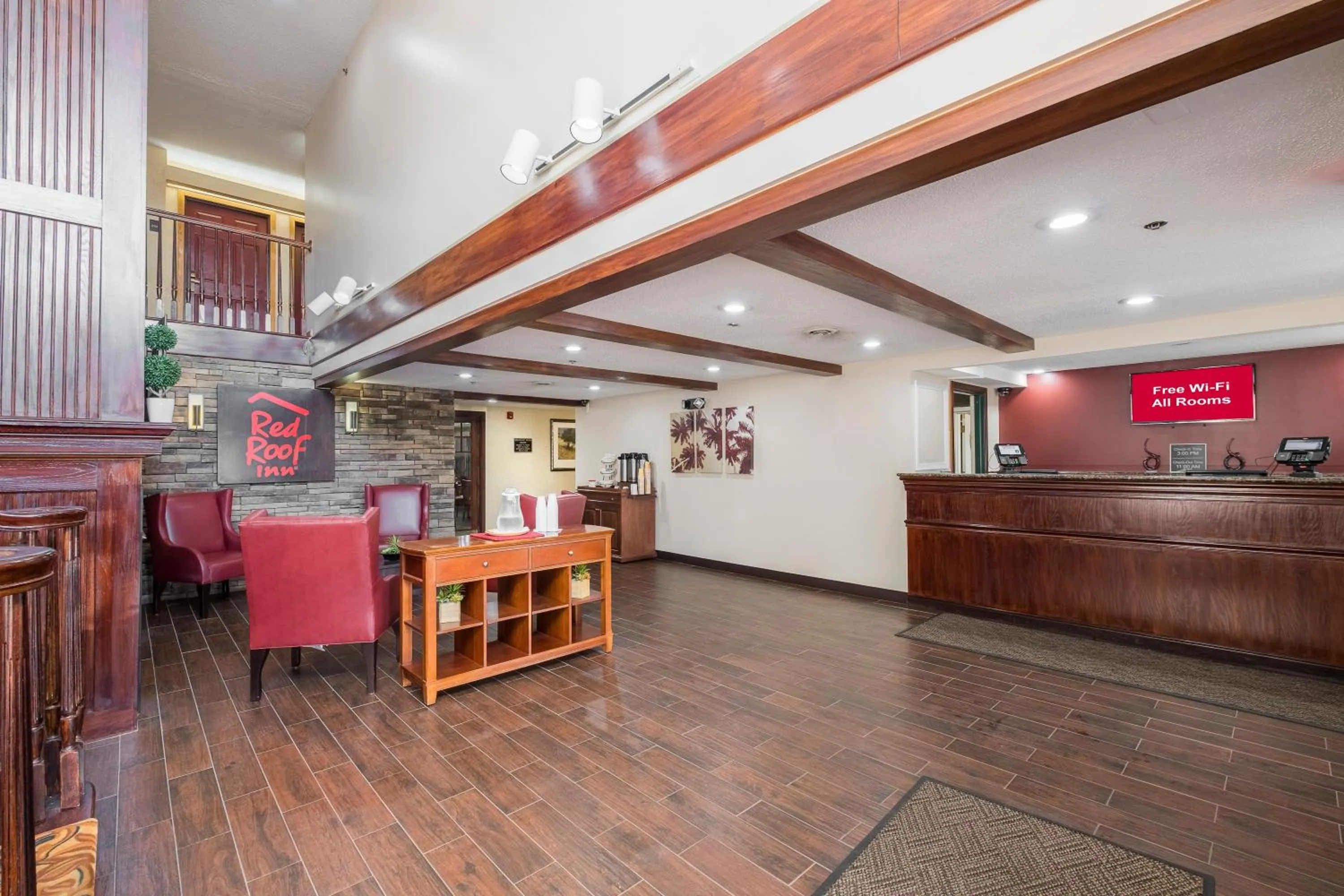 Lobby or reception in Red Roof Inn & Suites Stafford, VA