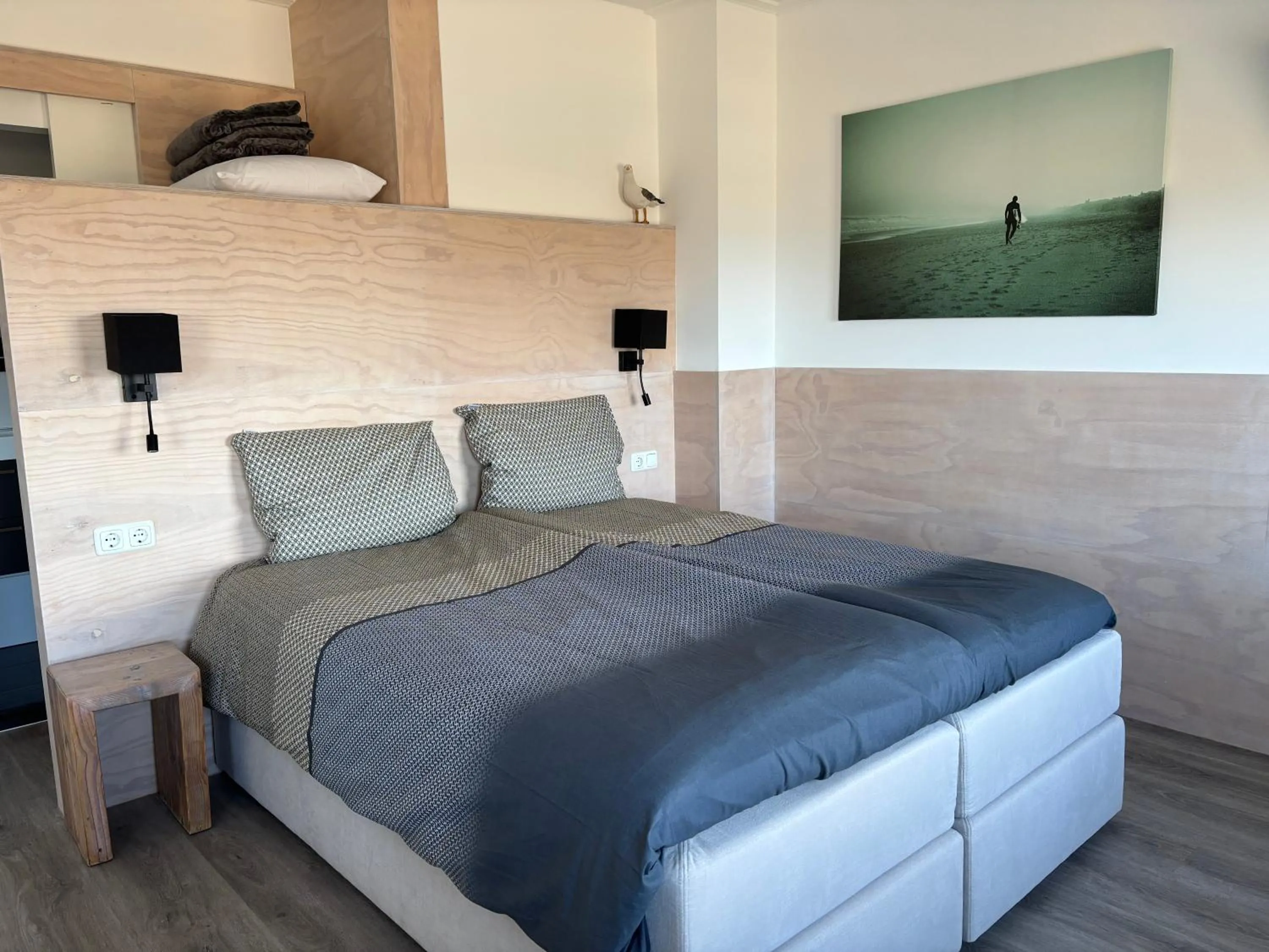 Bed in Bed&Breakfast aan Strand