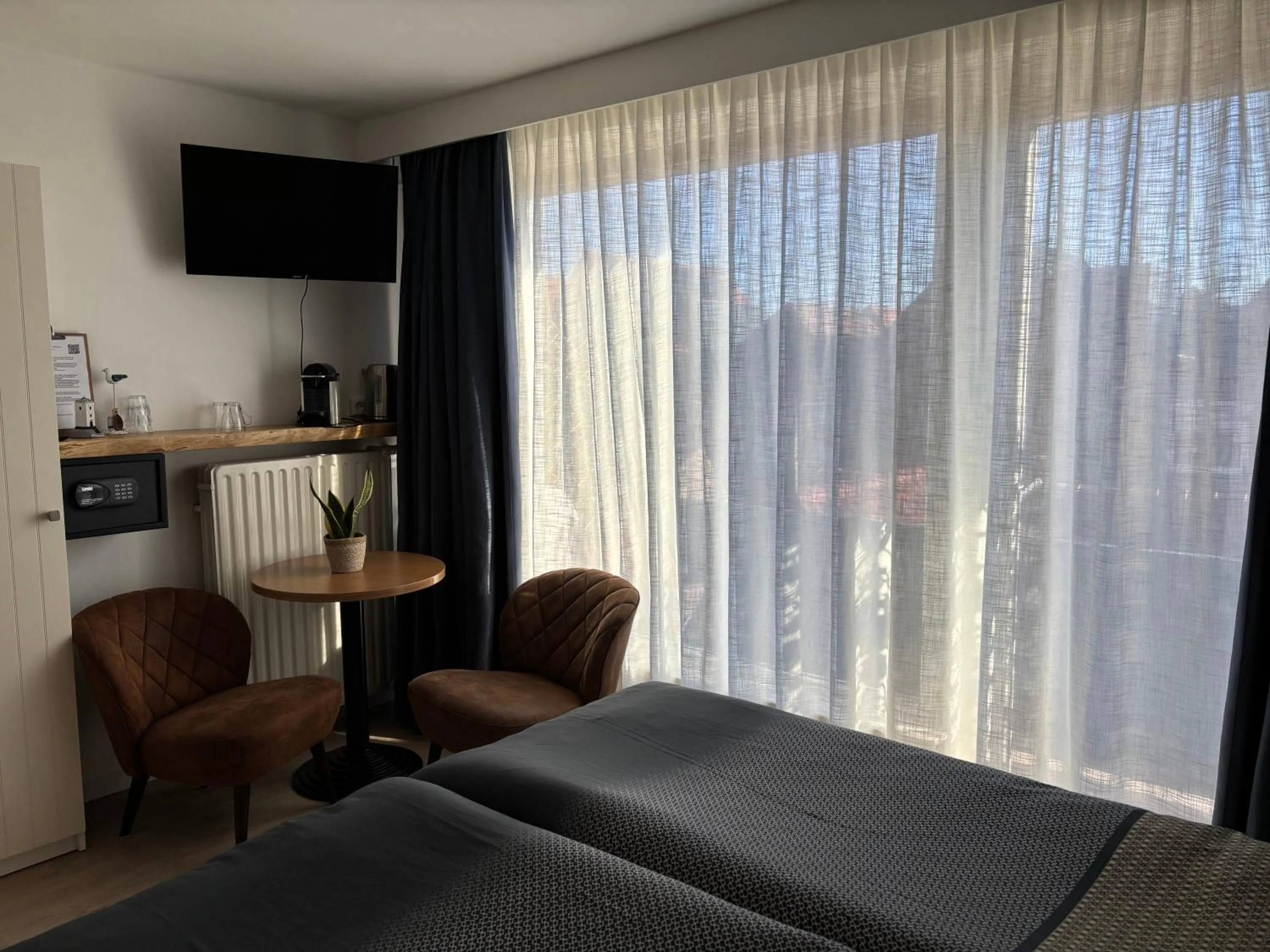 View (from property/room), Bed in Bed&Breakfast aan Strand