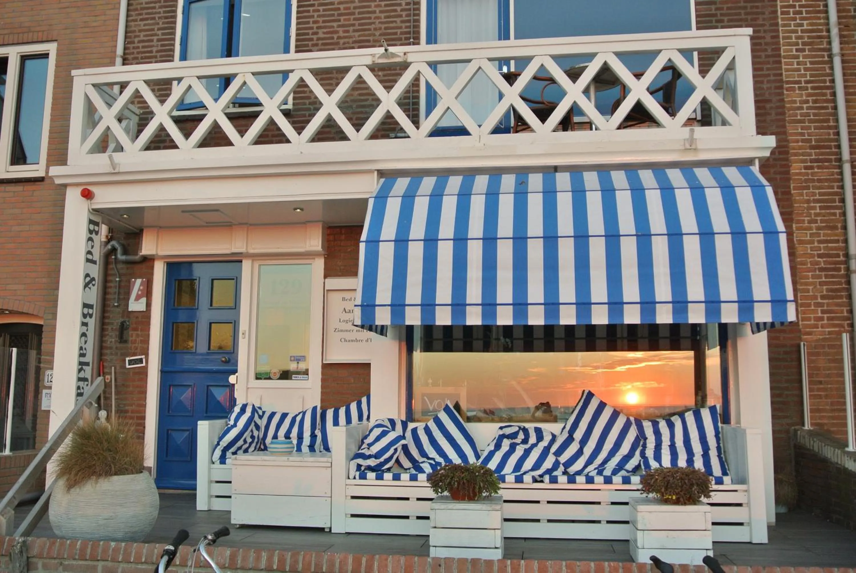Beach in Bed&Breakfast aan Strand