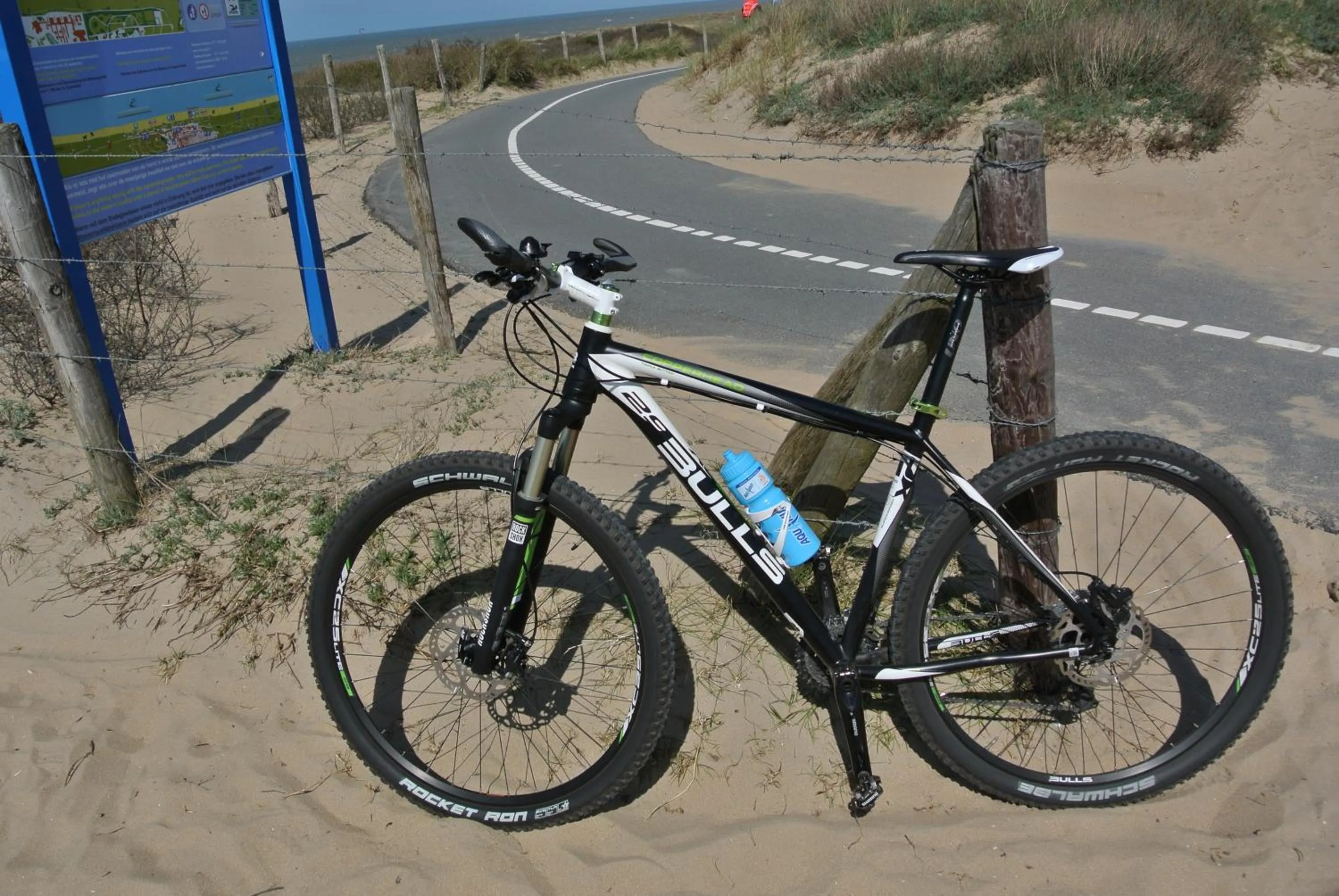 Cycling in Bed&Breakfast aan Strand