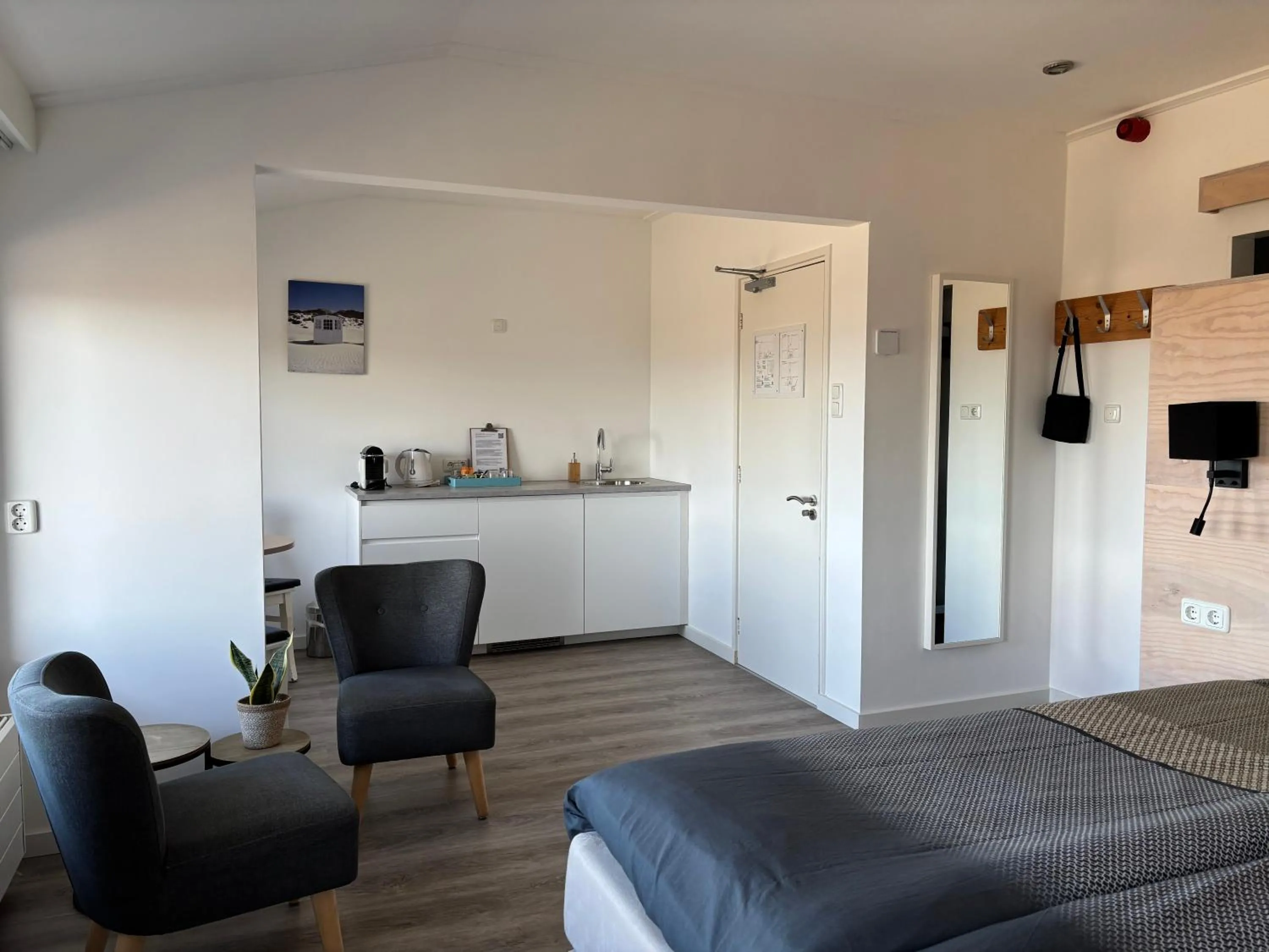 Seating area in Bed&Breakfast aan Strand