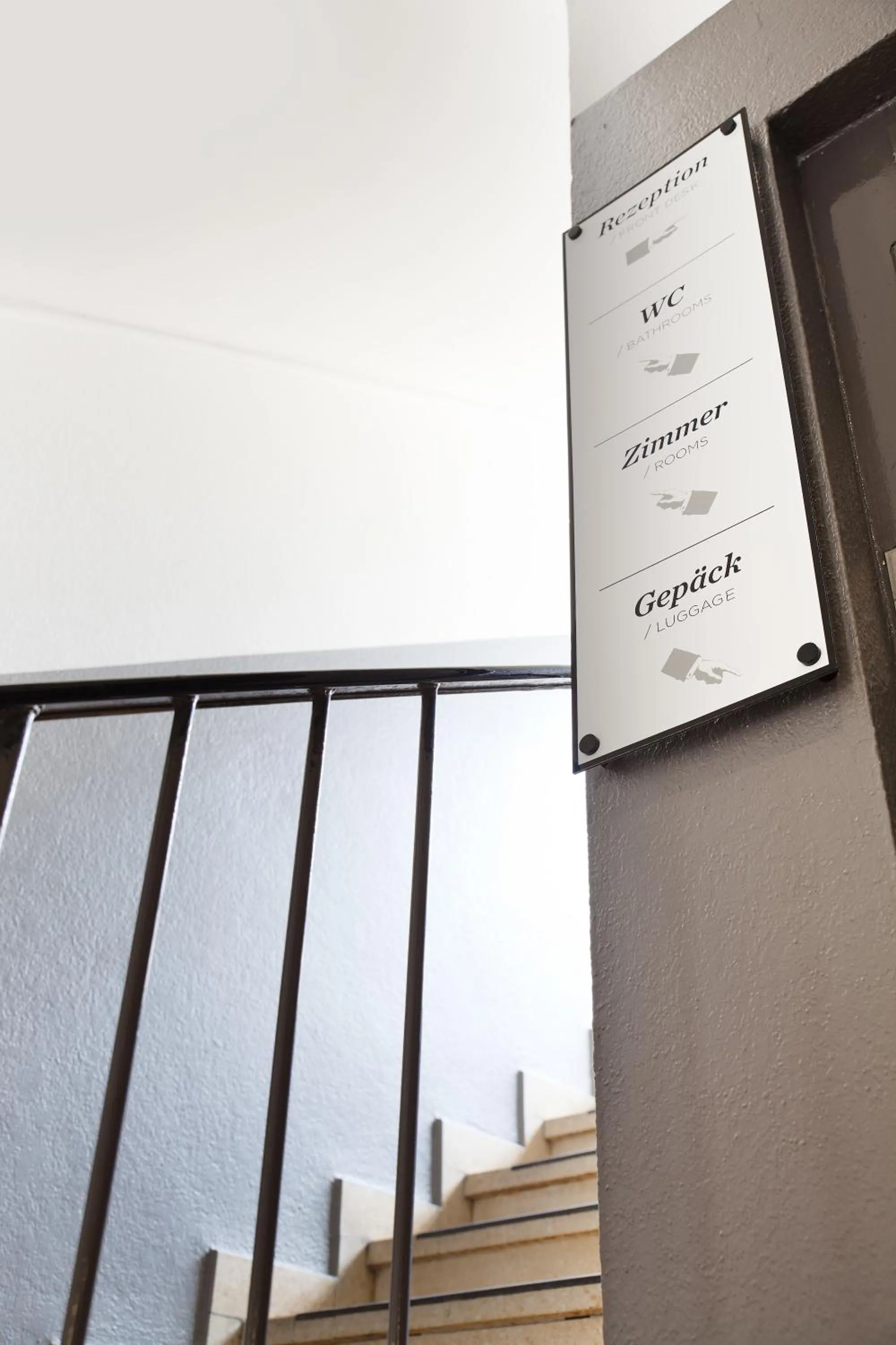 Decorative detail in Five Reasons Hostel & Hotel