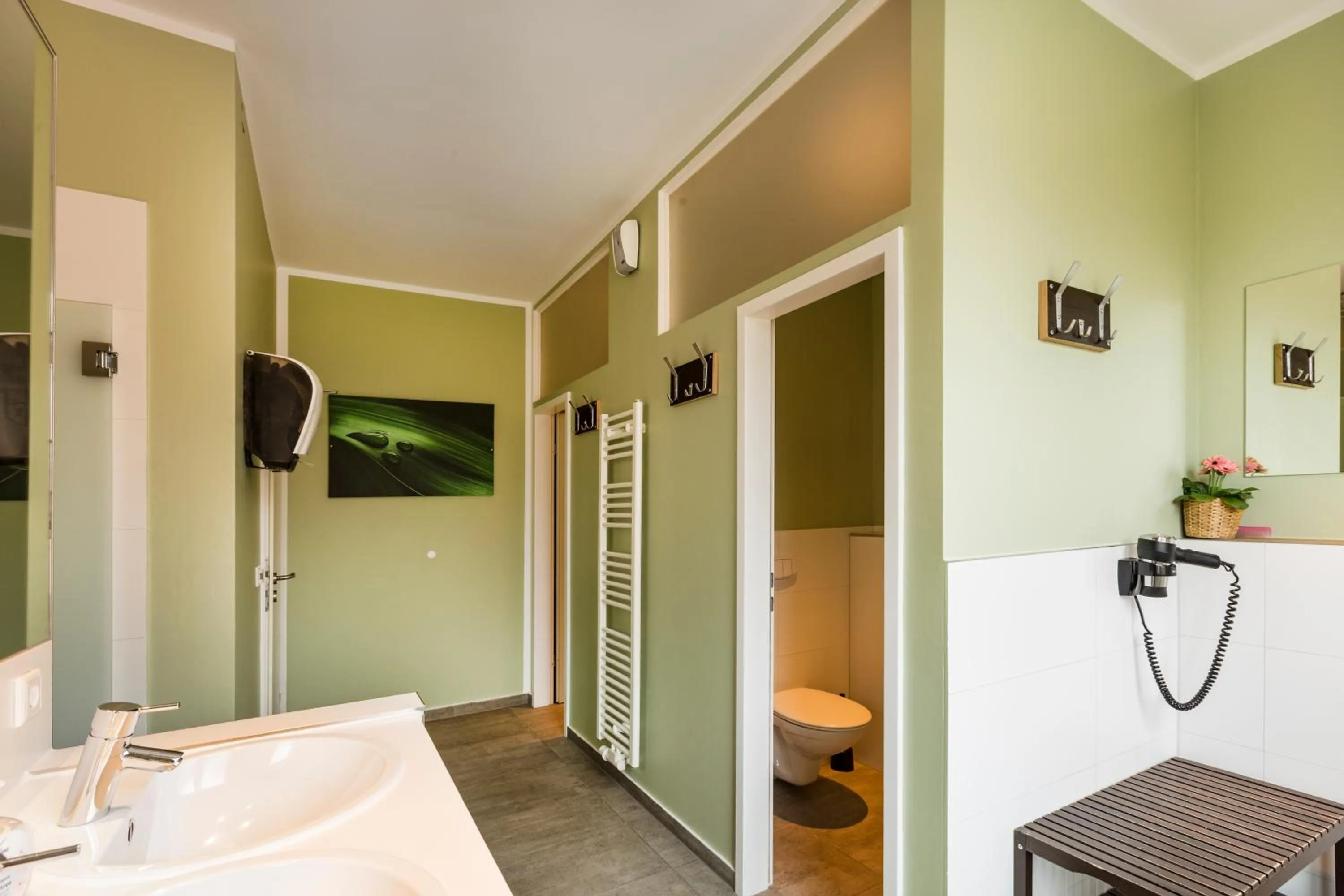 Bathroom in Five Reasons Hostel & Hotel