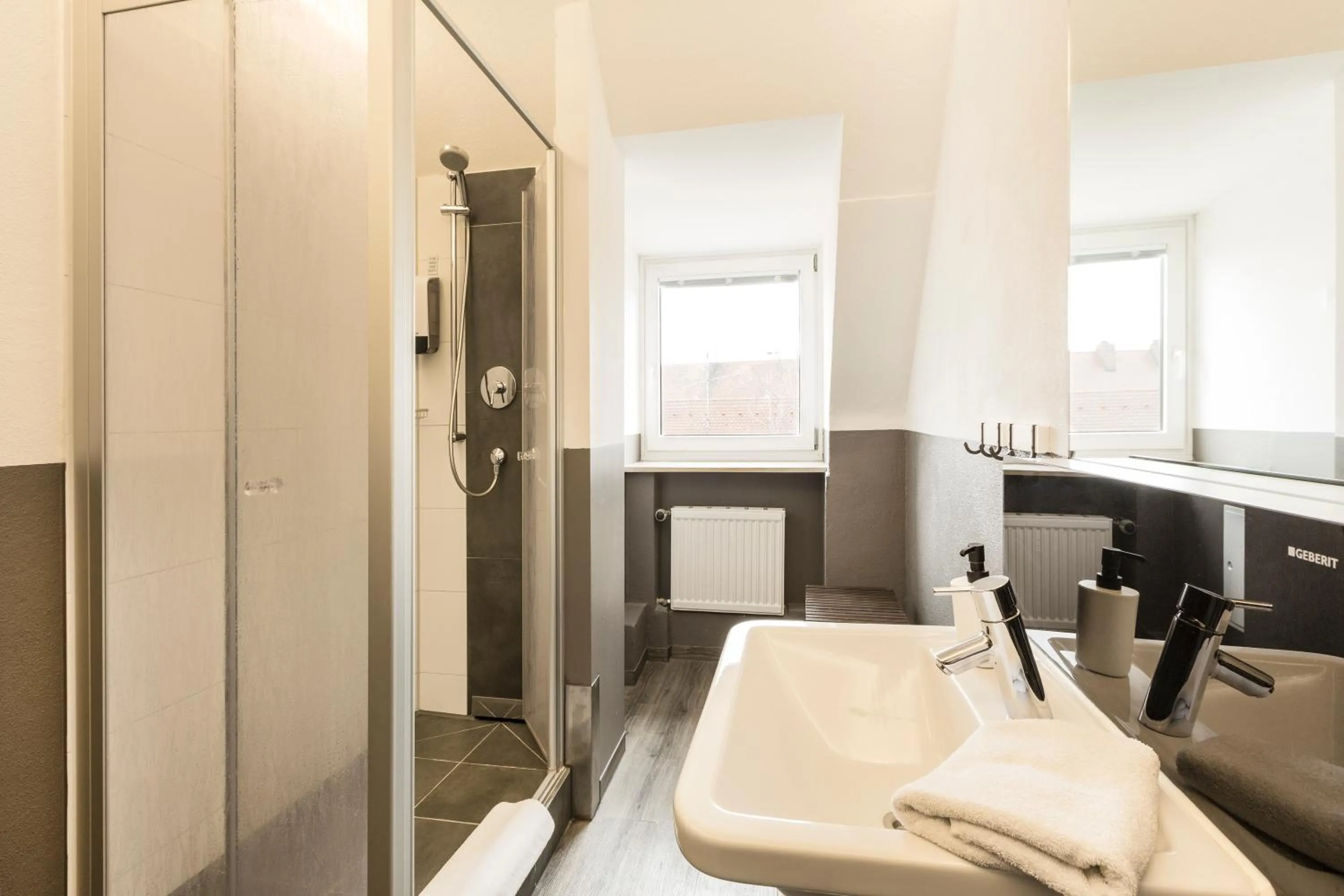 Bathroom in Five Reasons Hostel & Hotel