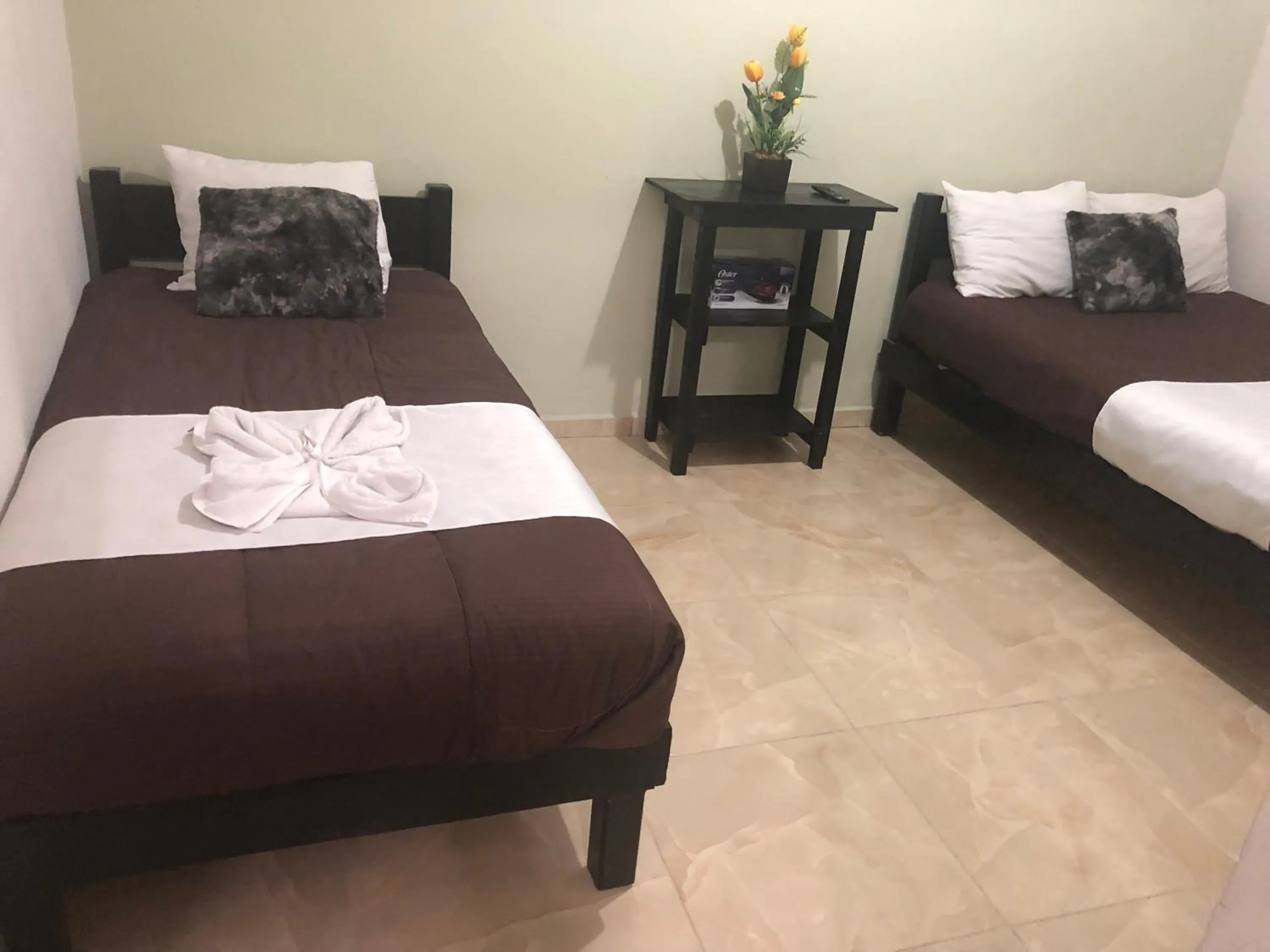 Bed in Studios Playa