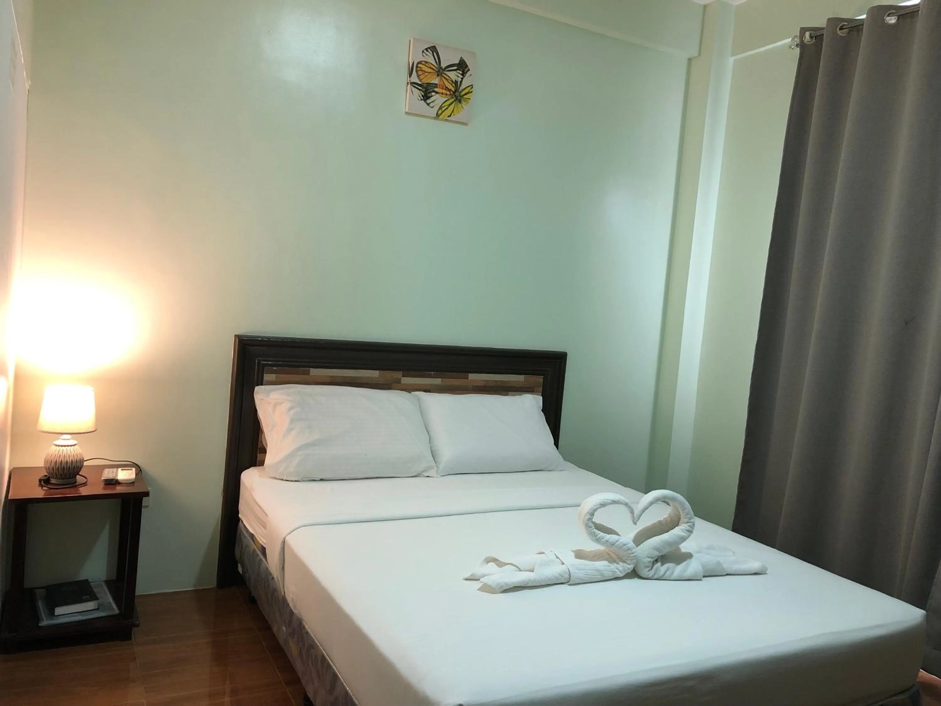 Bed in Adams View Hotel