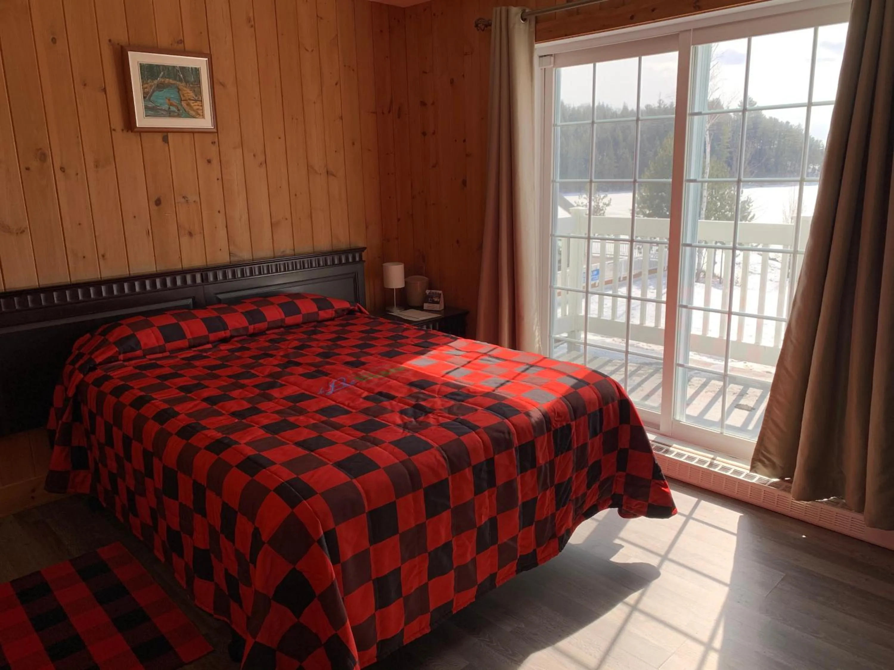 Standard Double or Twin Room in Pourvoirie du Lac Blanc
