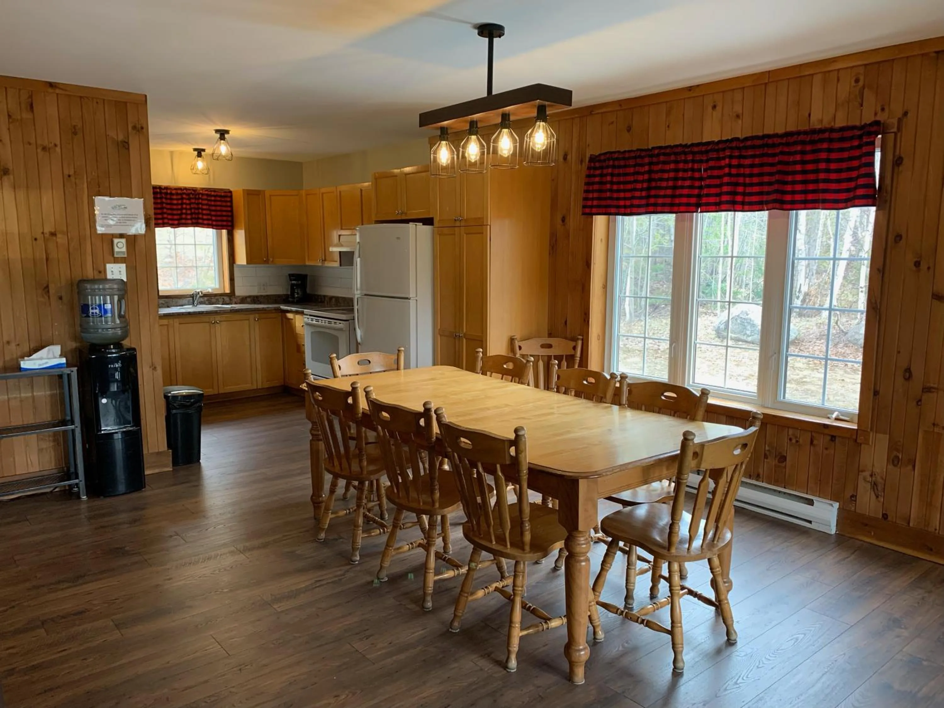 Kitchen or kitchenette in Pourvoirie du Lac Blanc