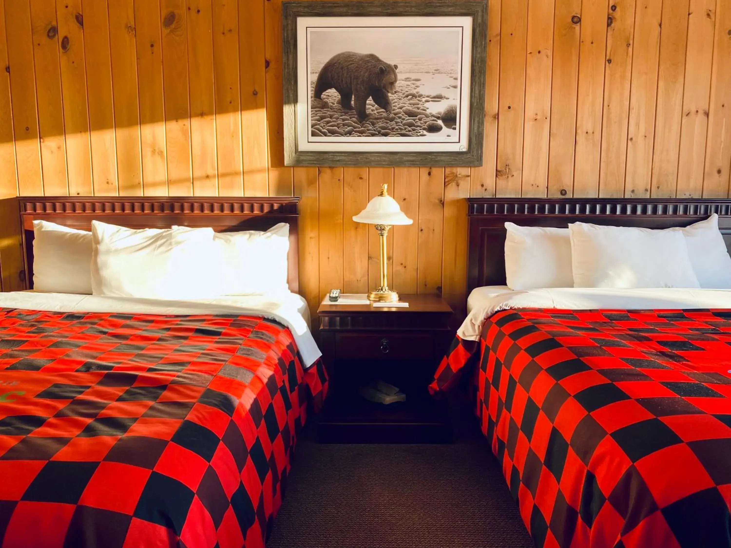 Deluxe Double Room in Pourvoirie du Lac Blanc Deluxe Double Room in Pourvoirie du Lac Blanc