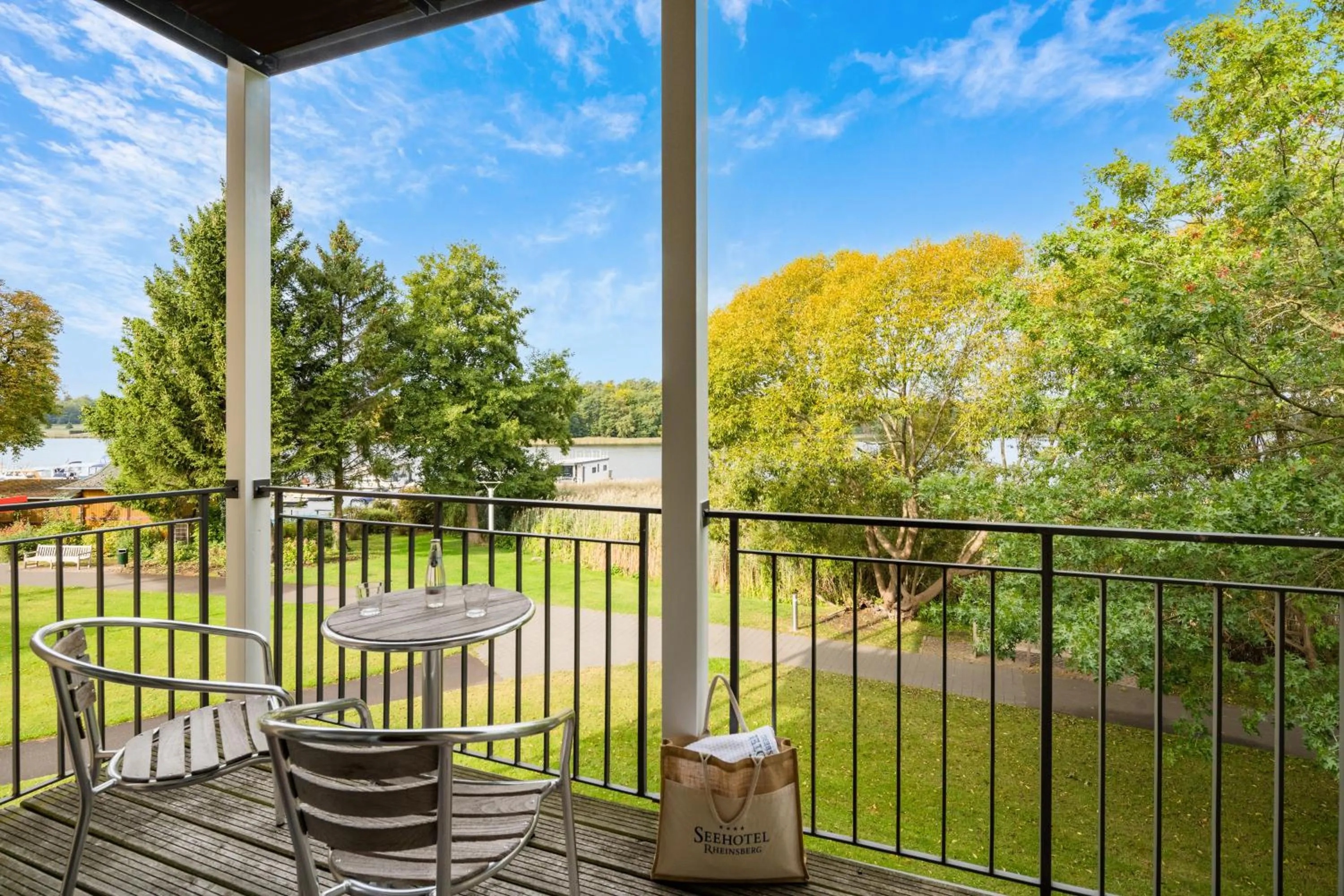 Balcony/Terrace in Seehotel Rheinsberg
