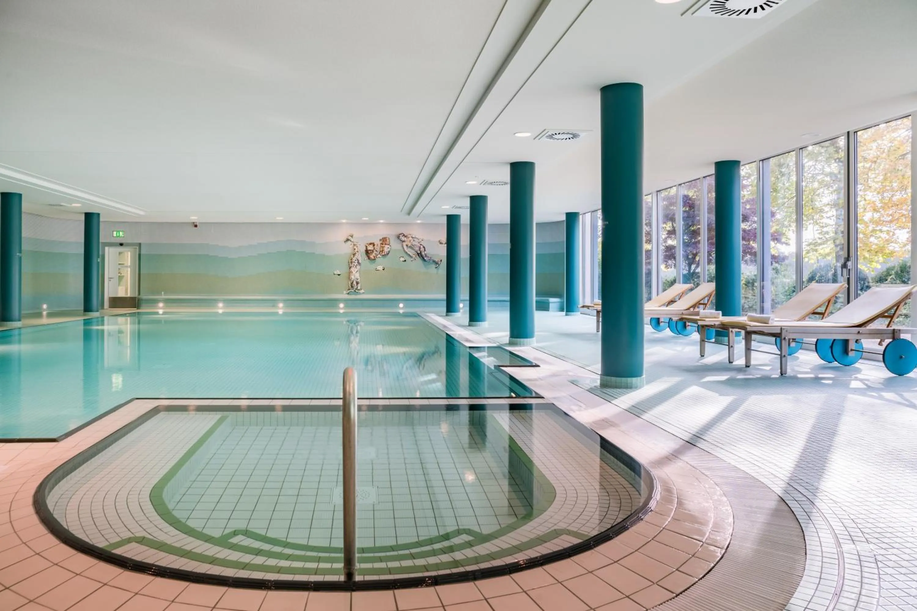 Swimming pool in Seehotel Rheinsberg