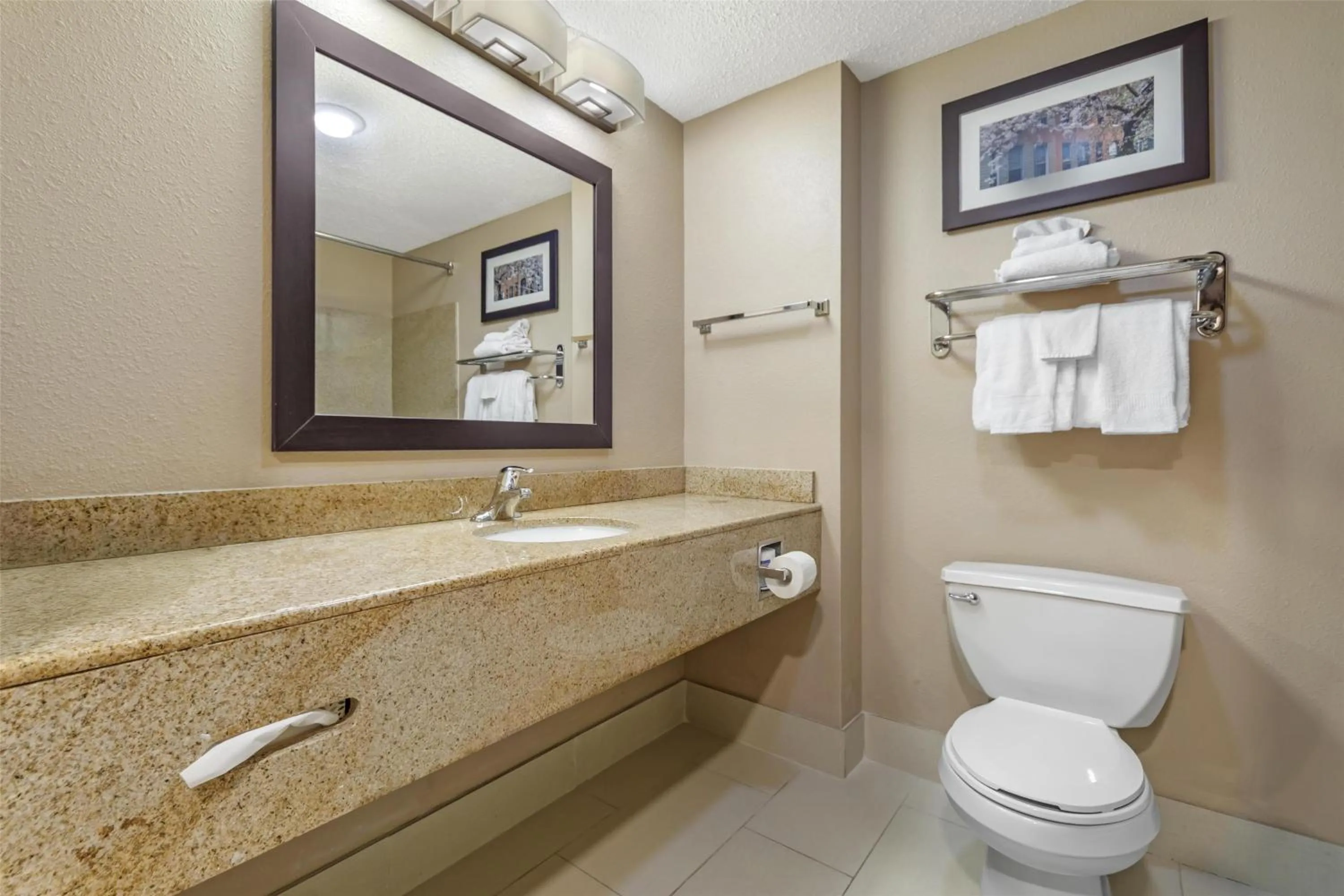 Bathroom in Best Western Chesapeake Bay North Inn