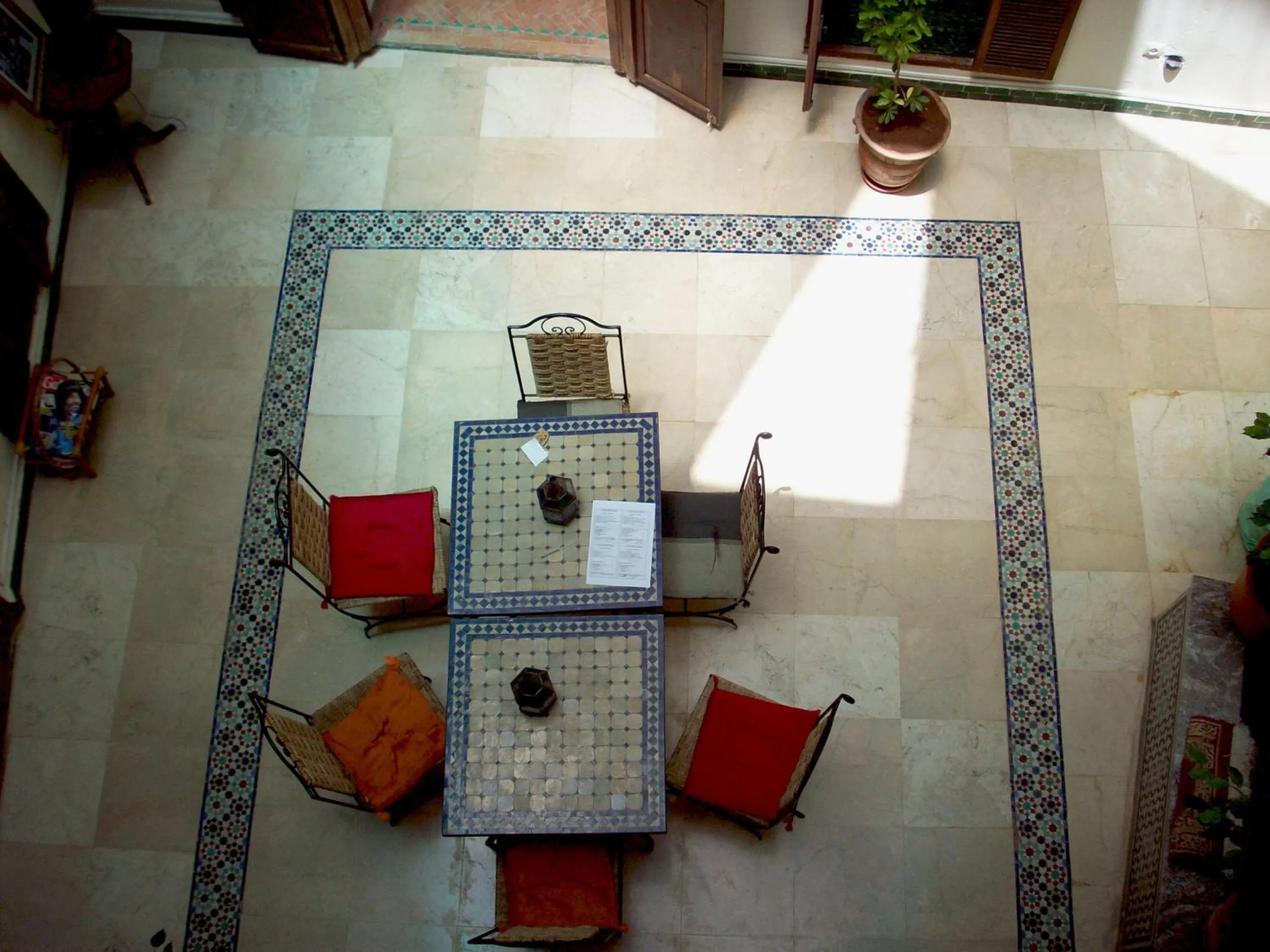 Bird's eye view in Dar Aida