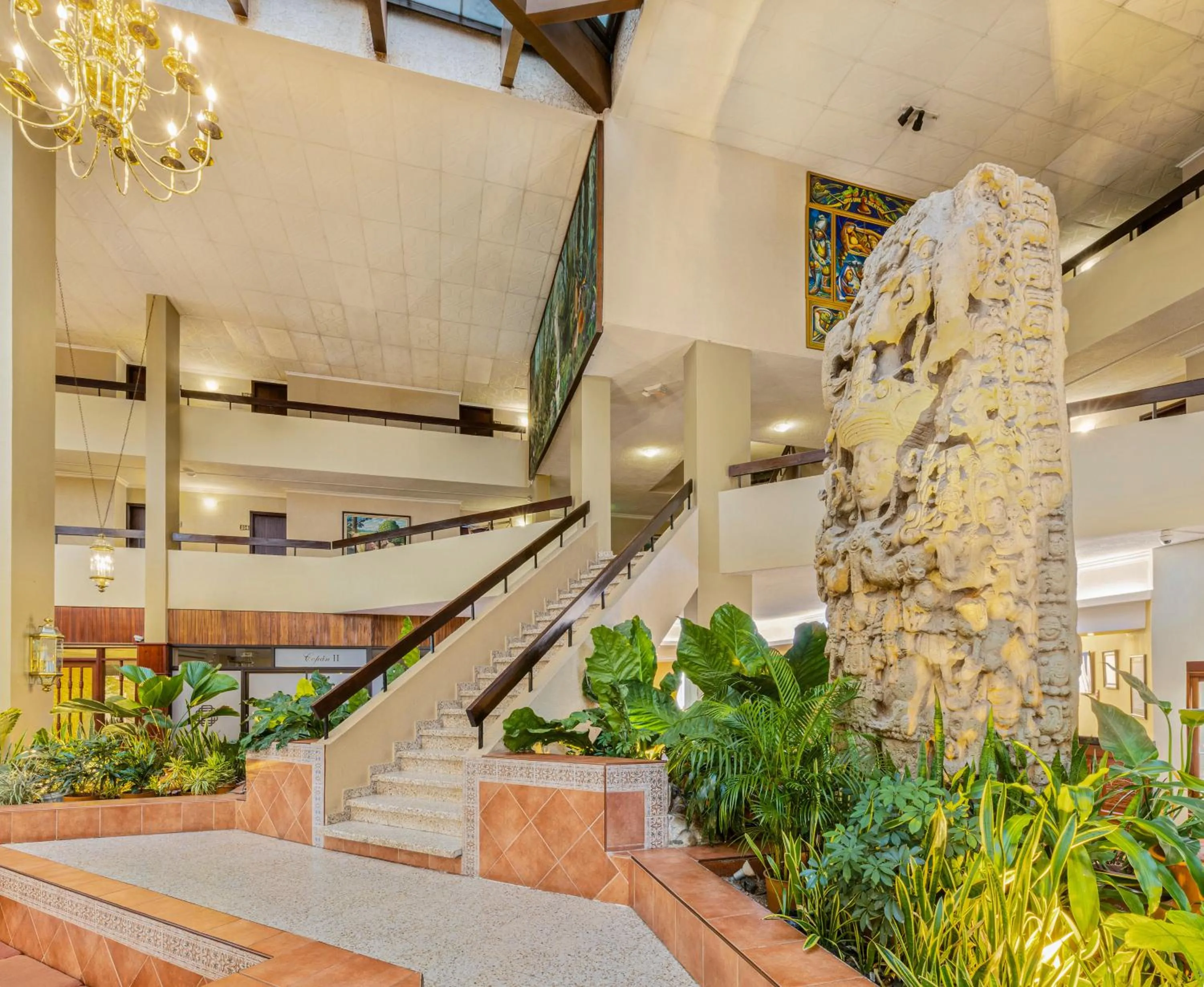 Decorative detail in Copantl Hotel & Convention Center