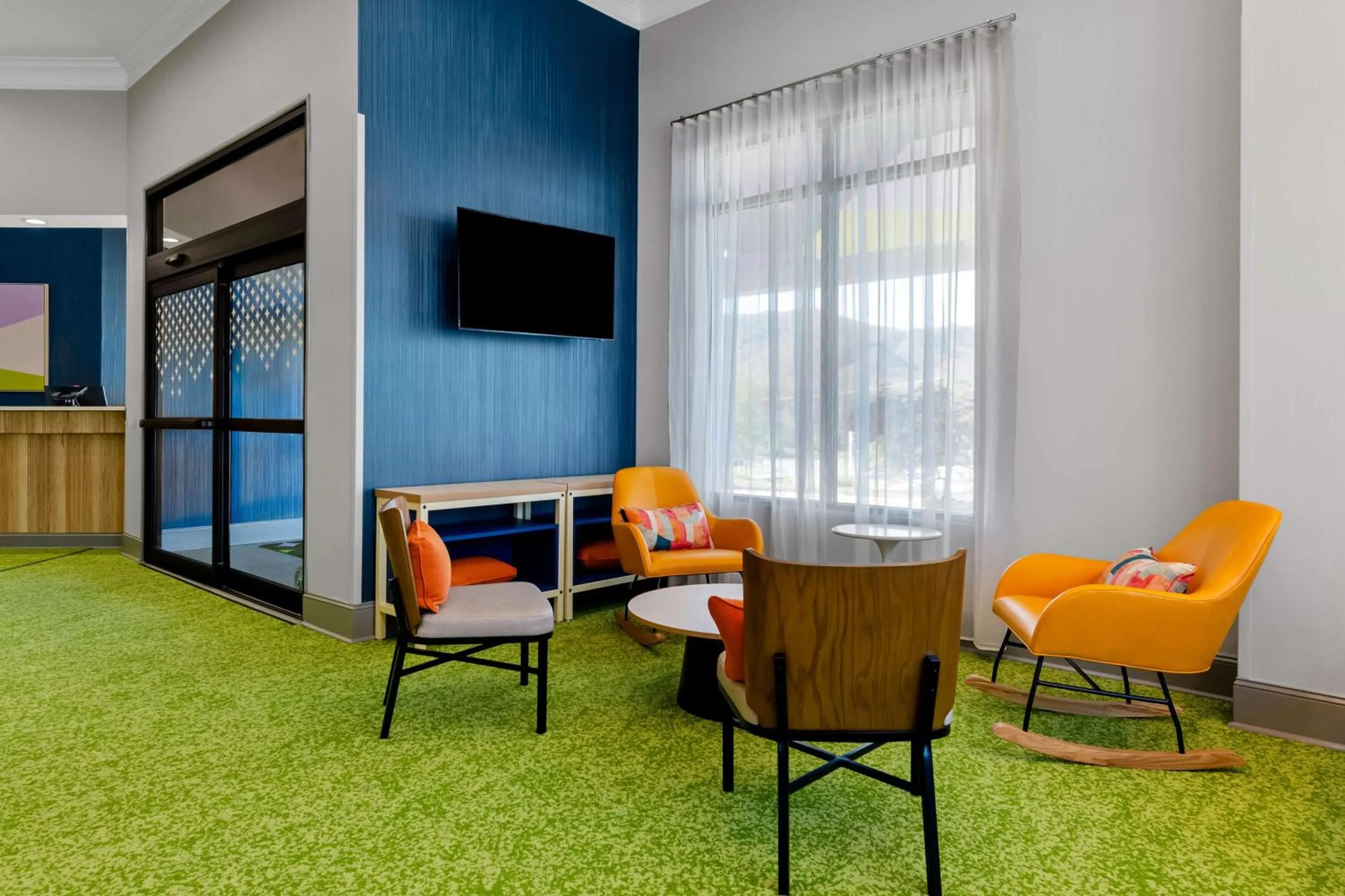 Lobby or reception in Super 8 by Wyndham Daleville/Roanoke