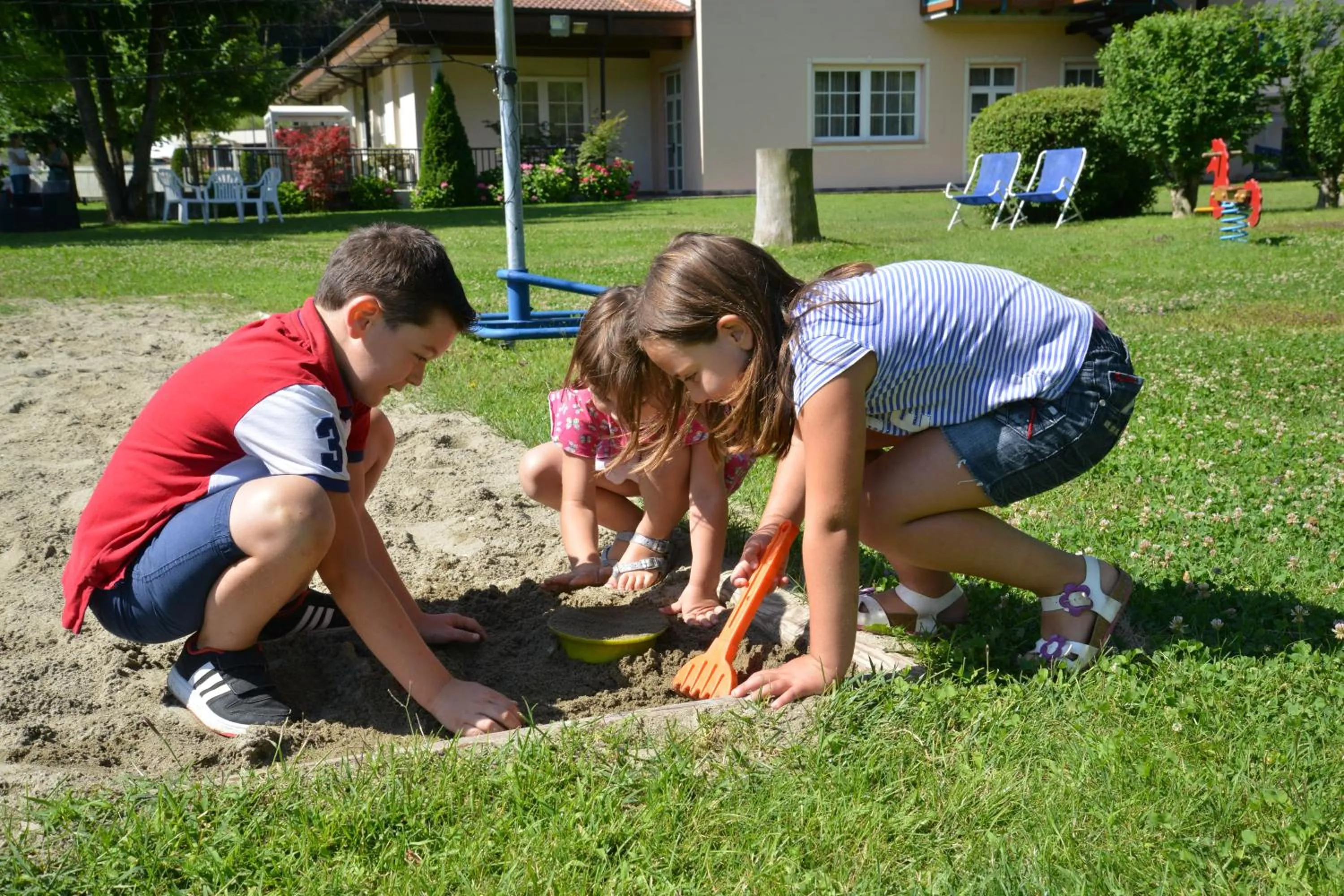 Garden in Hotel Bel Sit