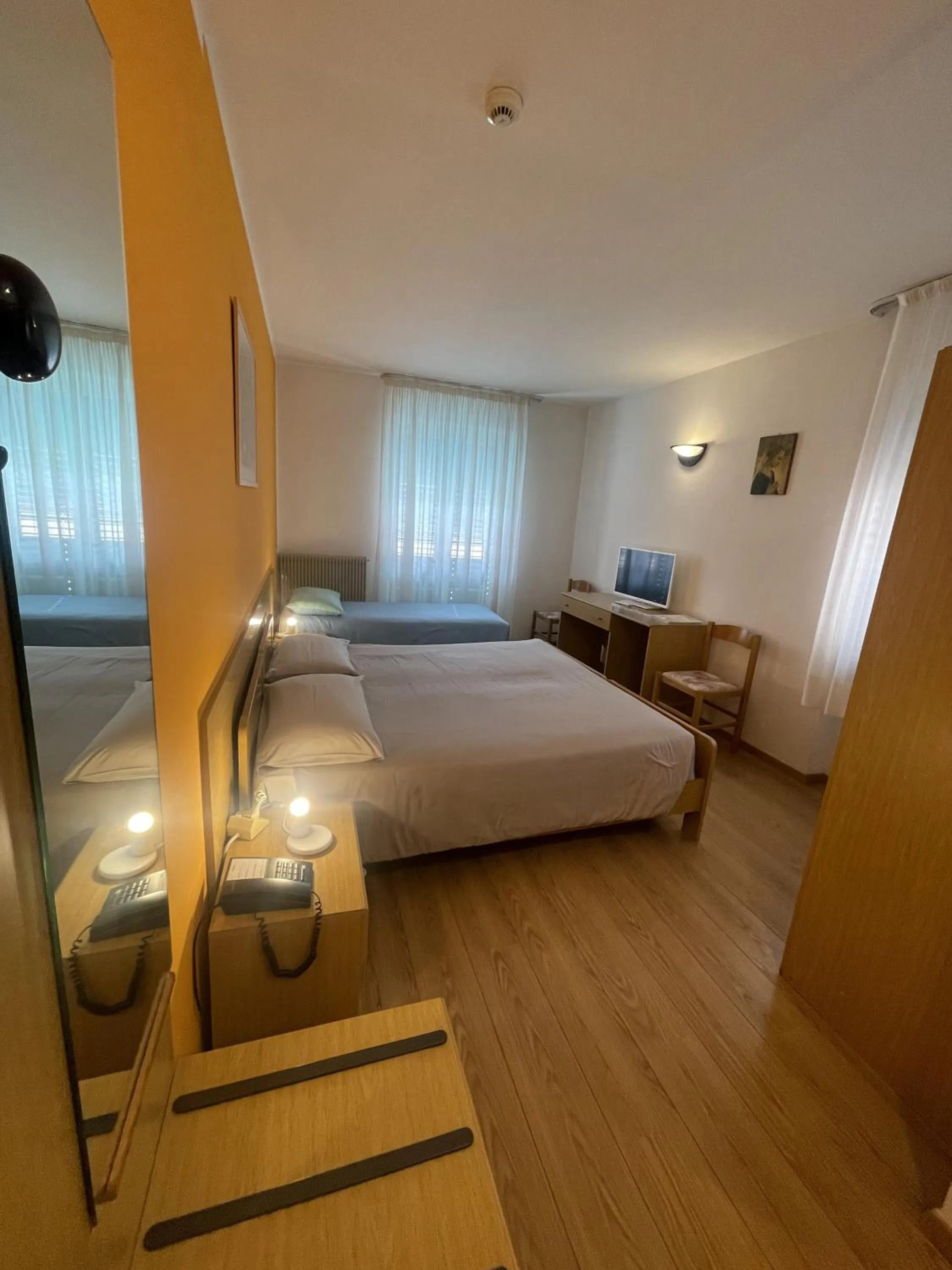 Bed in Hotel Bel Sit