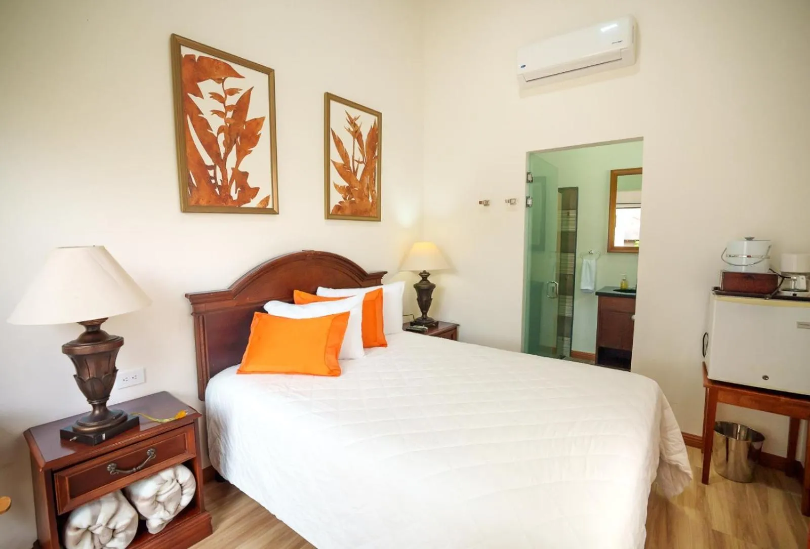 Bed in Hotel Eco Arenal