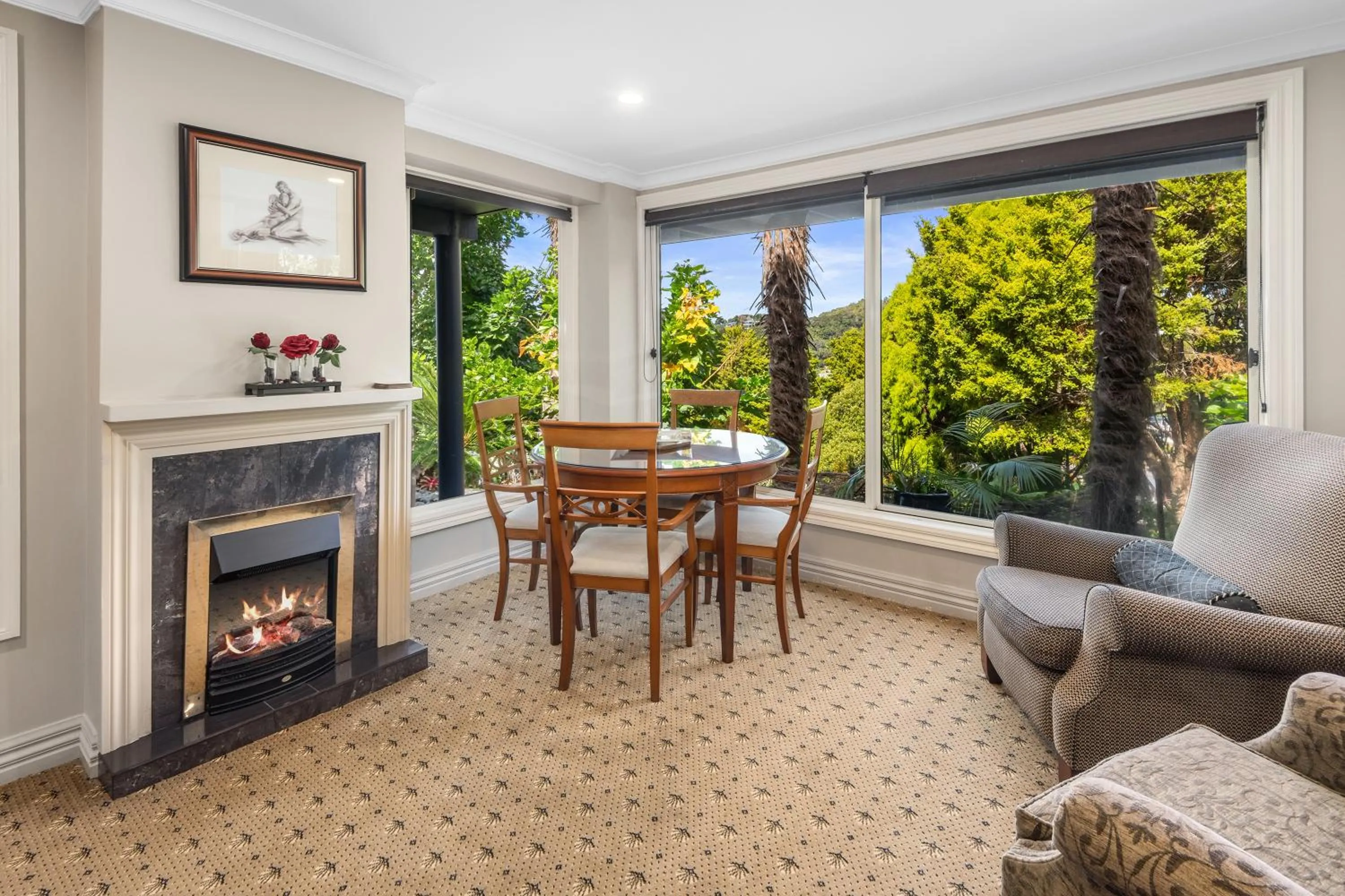 Living room in Sanctuary Palms