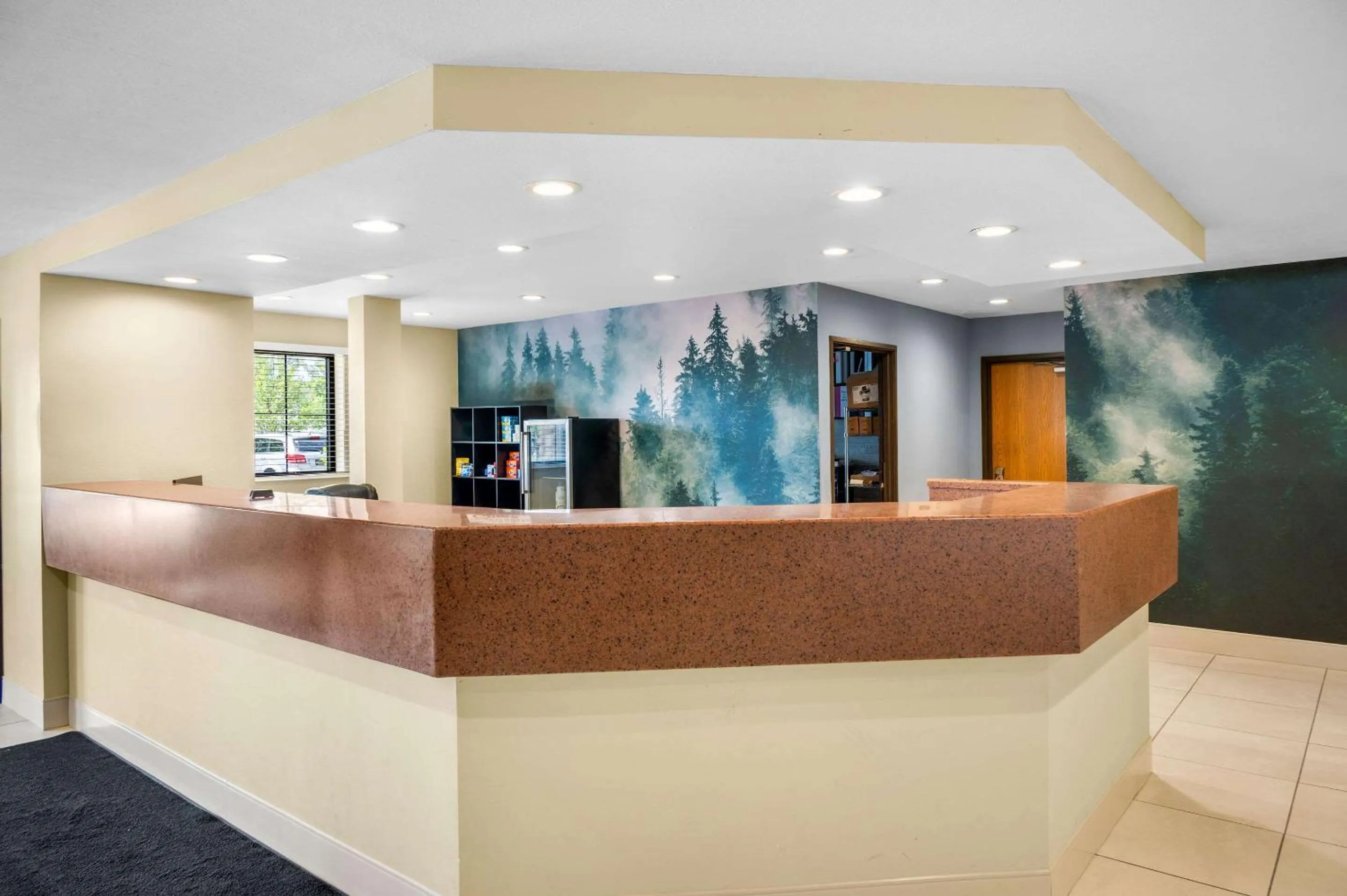 Lobby or reception in White Pine Inn & Suites