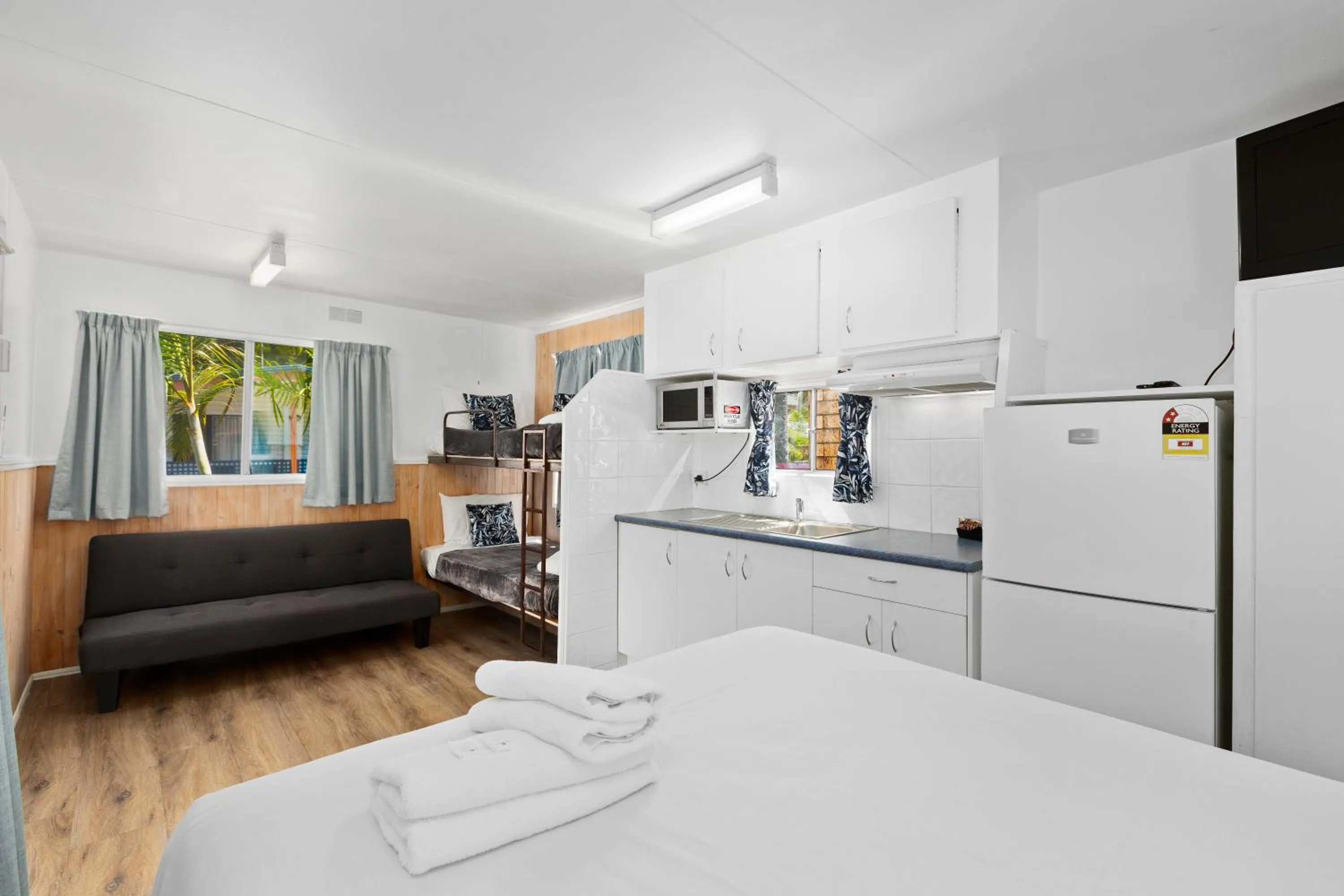 Bed in Pyramid Holiday Park