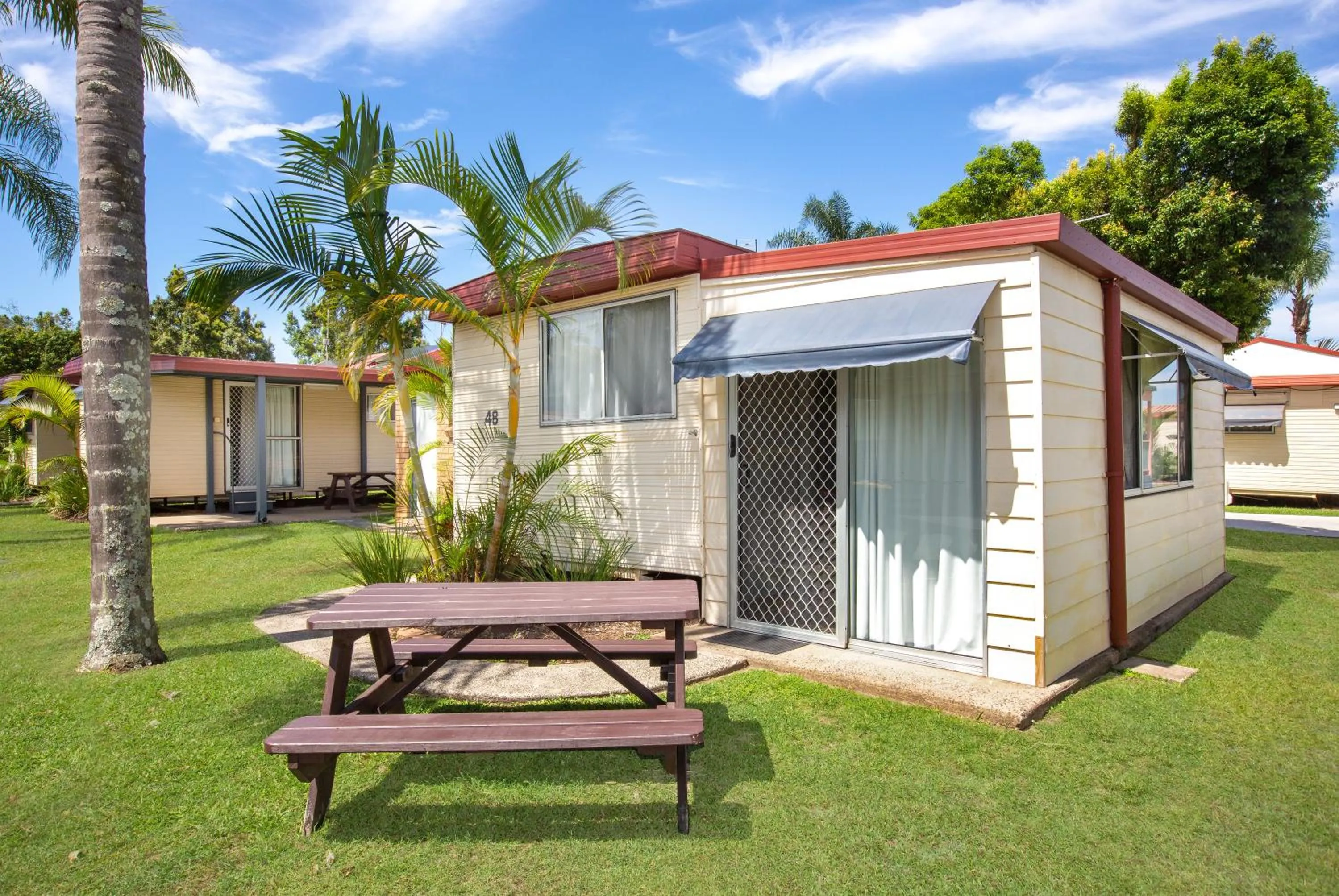 Family in Pyramid Holiday Park