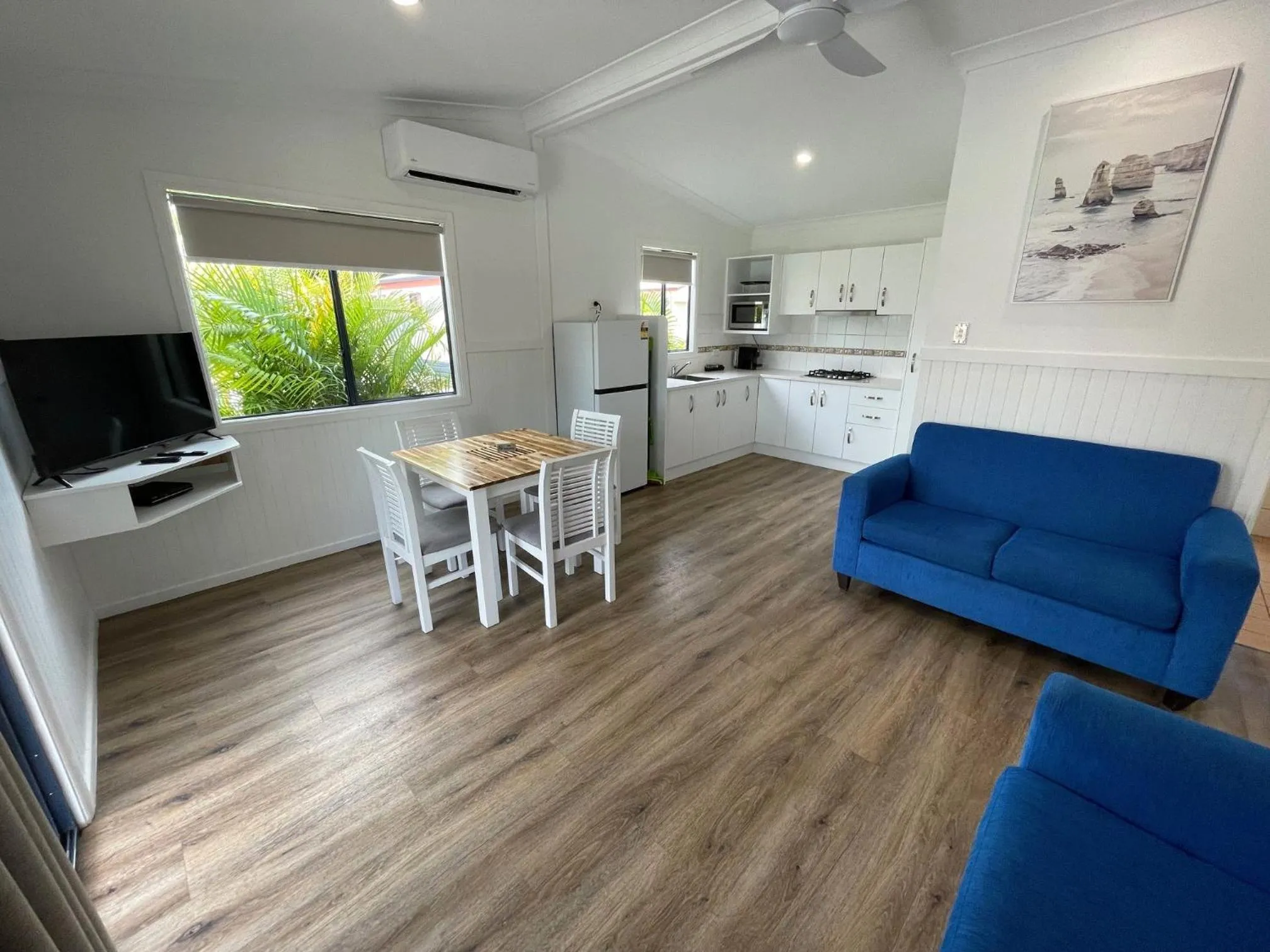 Living room in Pyramid Holiday Park