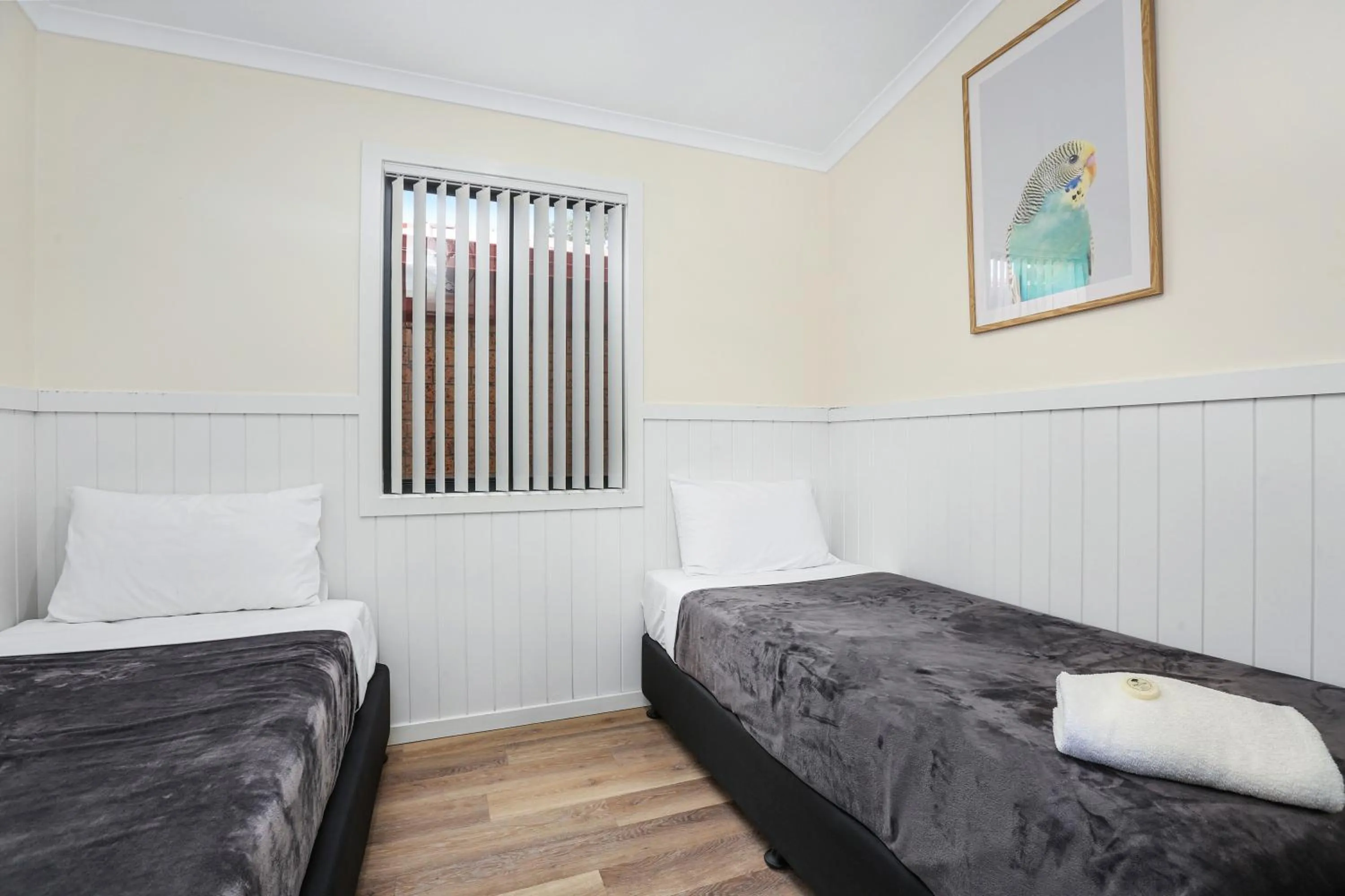 Bedroom, Bed in Pyramid Holiday Park