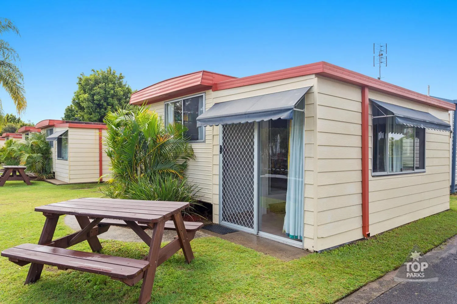 Family in Pyramid Holiday Park