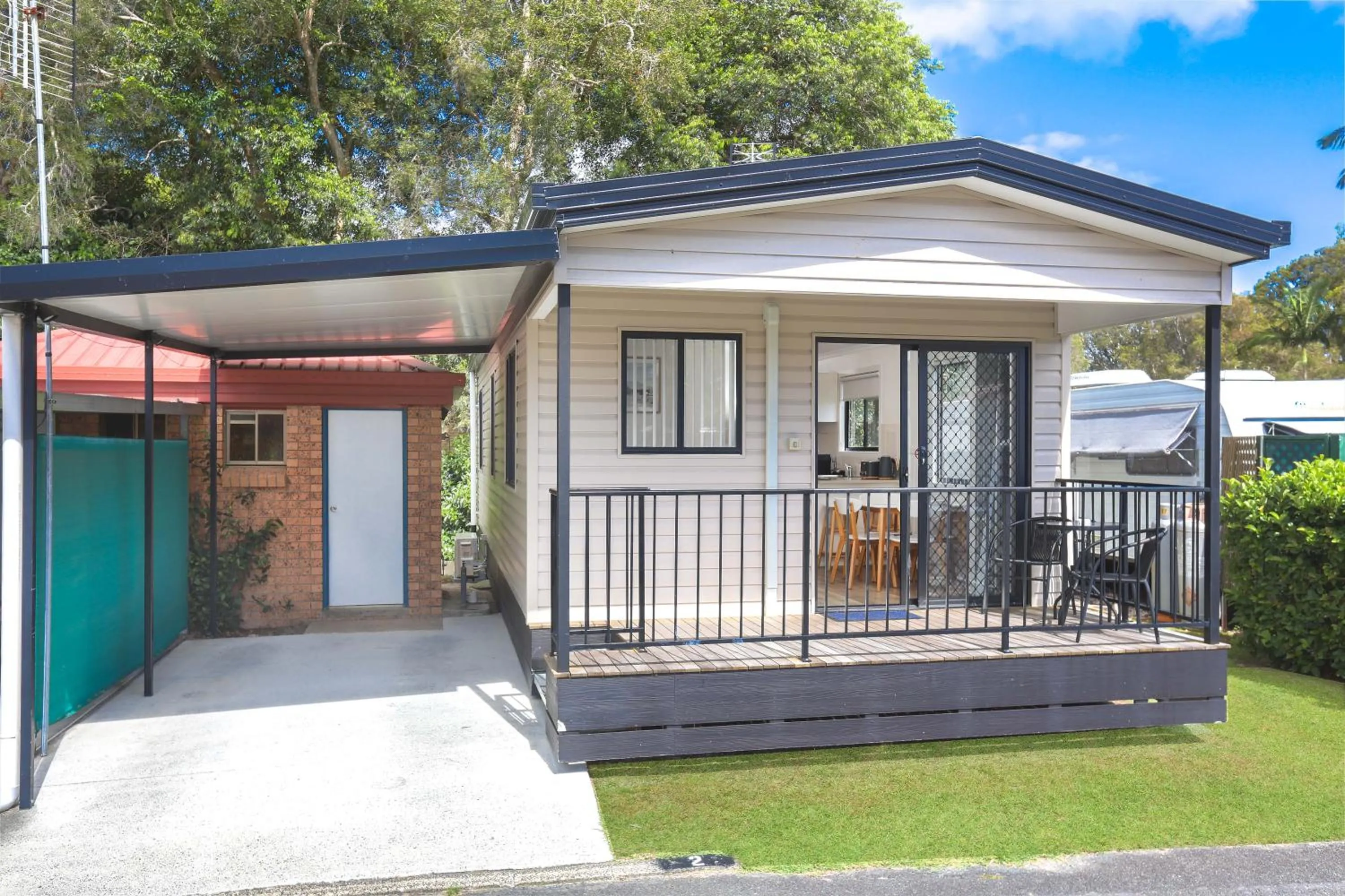 Property building in Pyramid Holiday Park